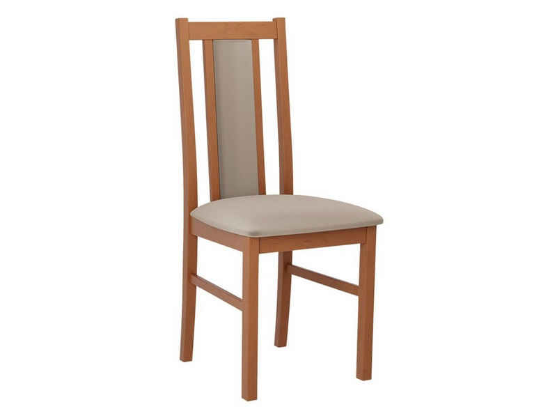 MIRJAN24 Stuhl Bos XIV (1 Stück), aus Buchenholz, 43x40x94 cm