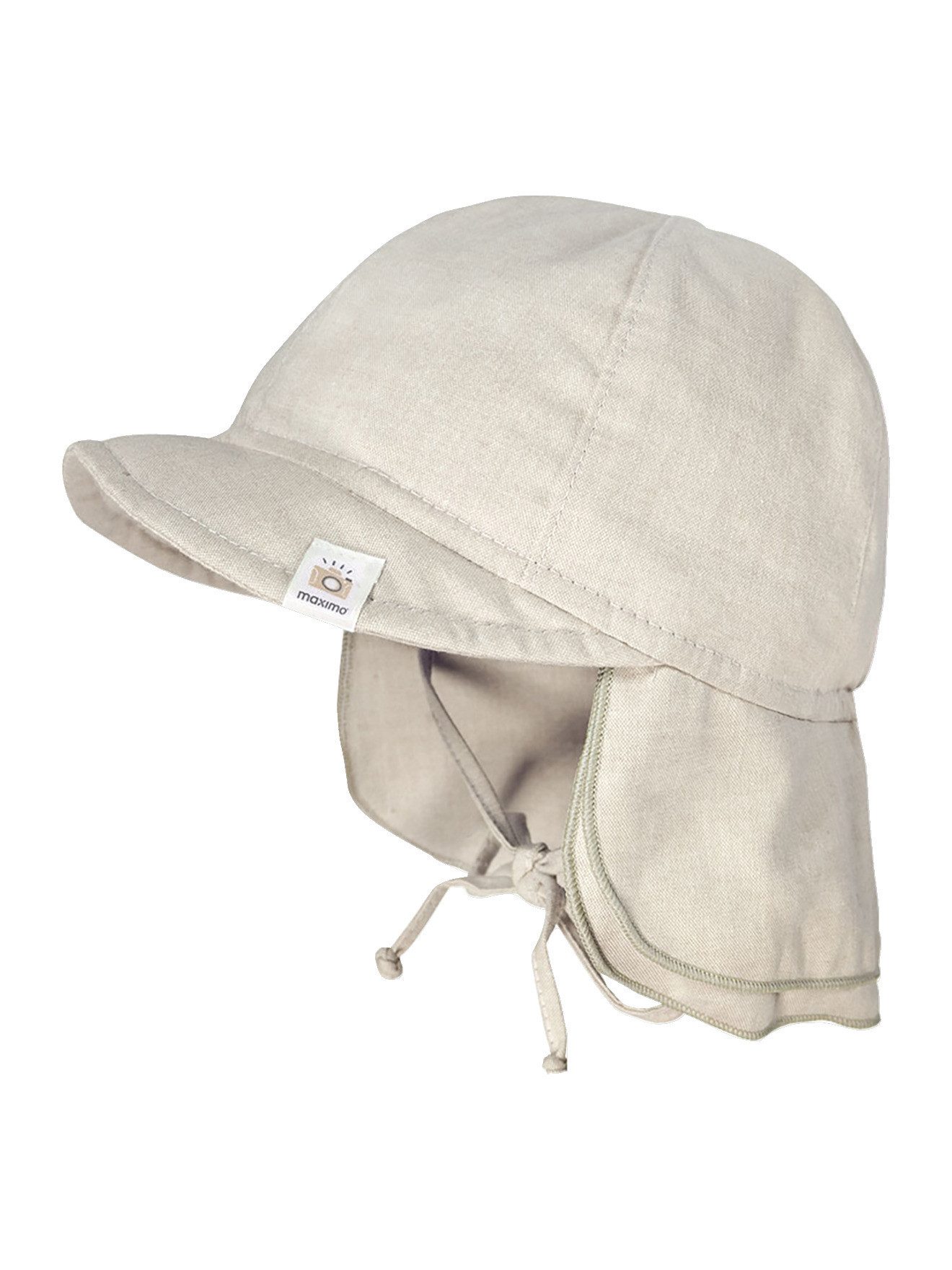 MAXIMO Baseball Cap Schirmmütze mit Nackenschutz Chambray Baby