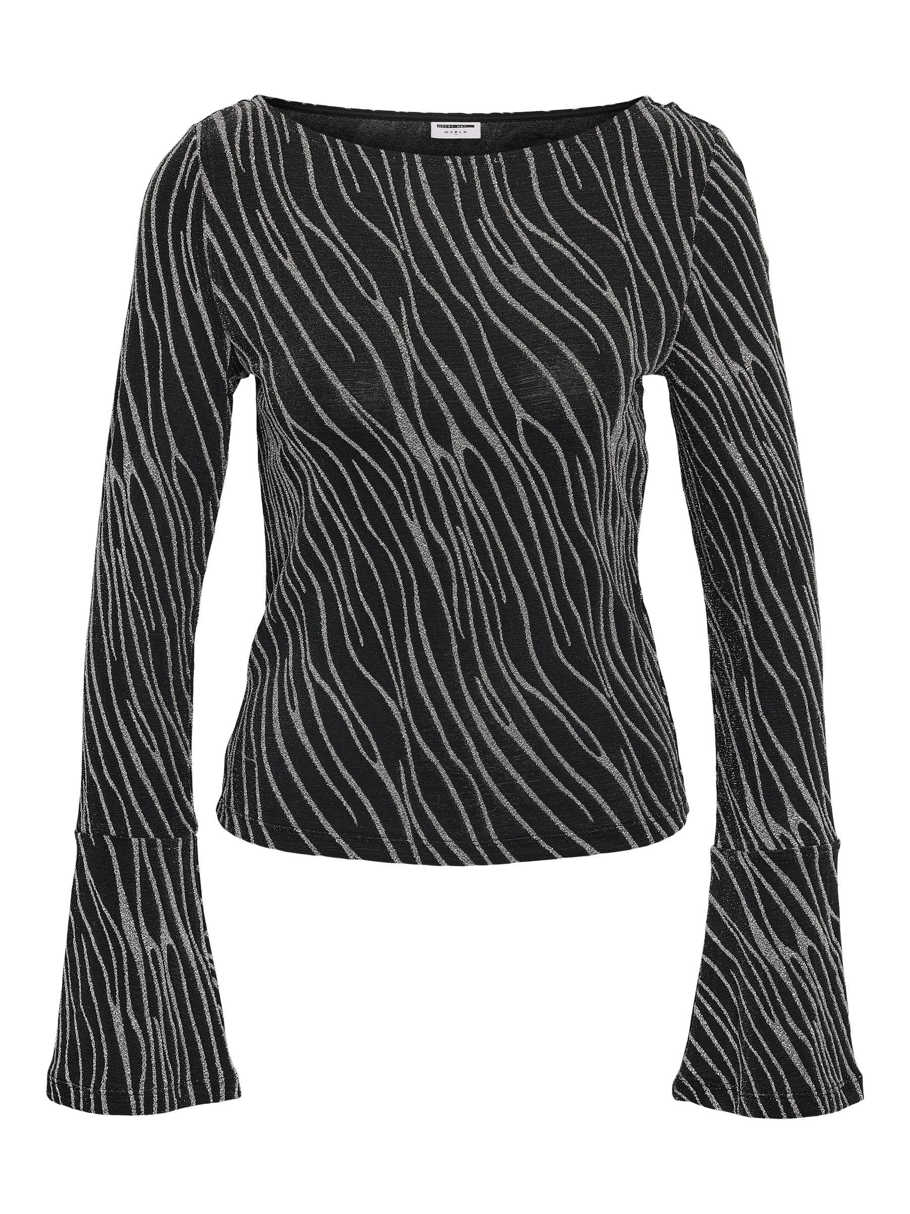 Noisy may Blusenshirt Eleganz mit glitzerndem günstig online kaufen
