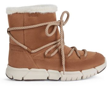 Geox J FLEXYPER GIRL B AB Winterstiefel mit trendiger Zierschnürung