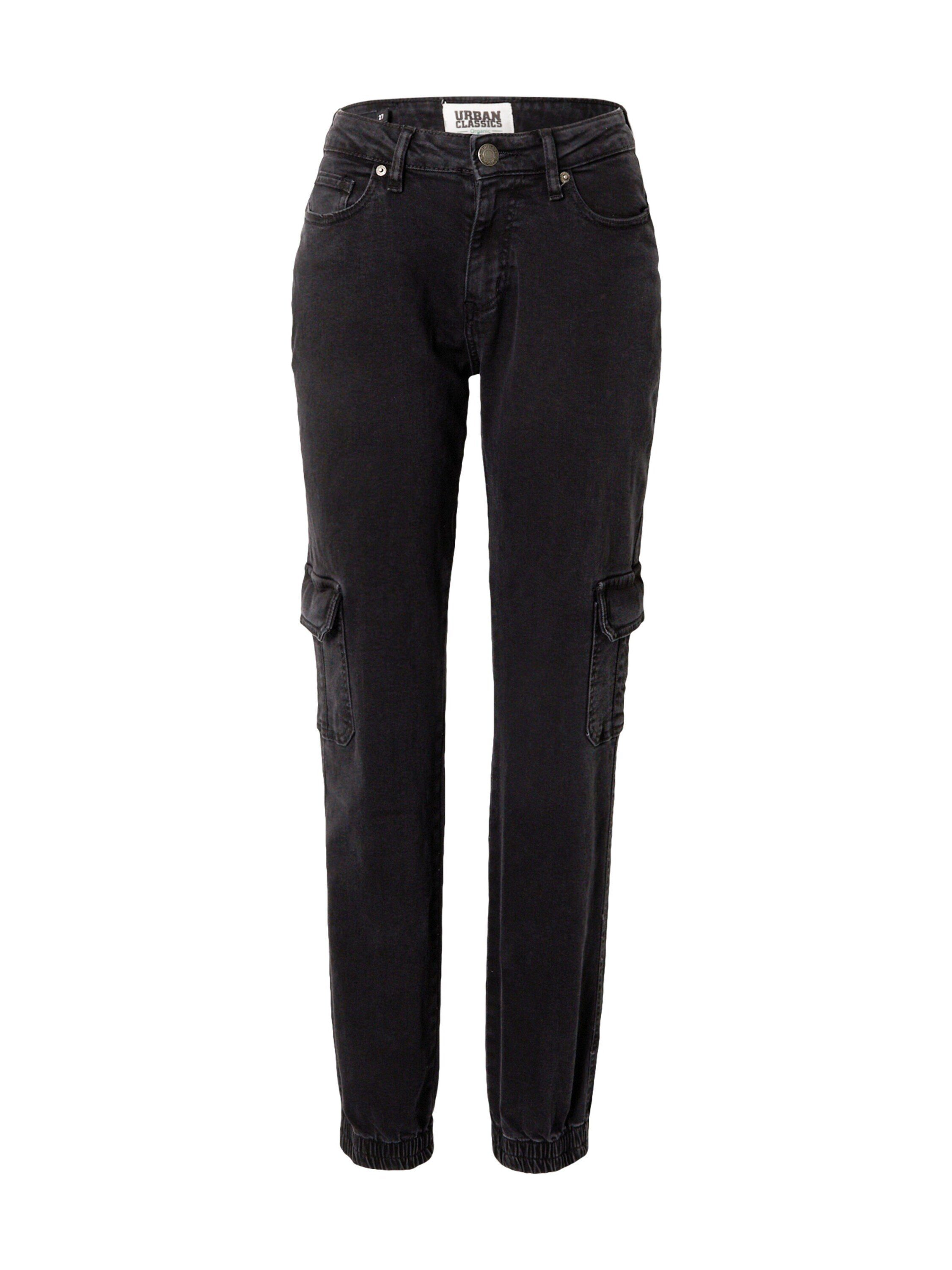 URBAN CLASSICS High-waist-Jeans (1-tlg) Drapiert/gerafft, Plain/ohne Details