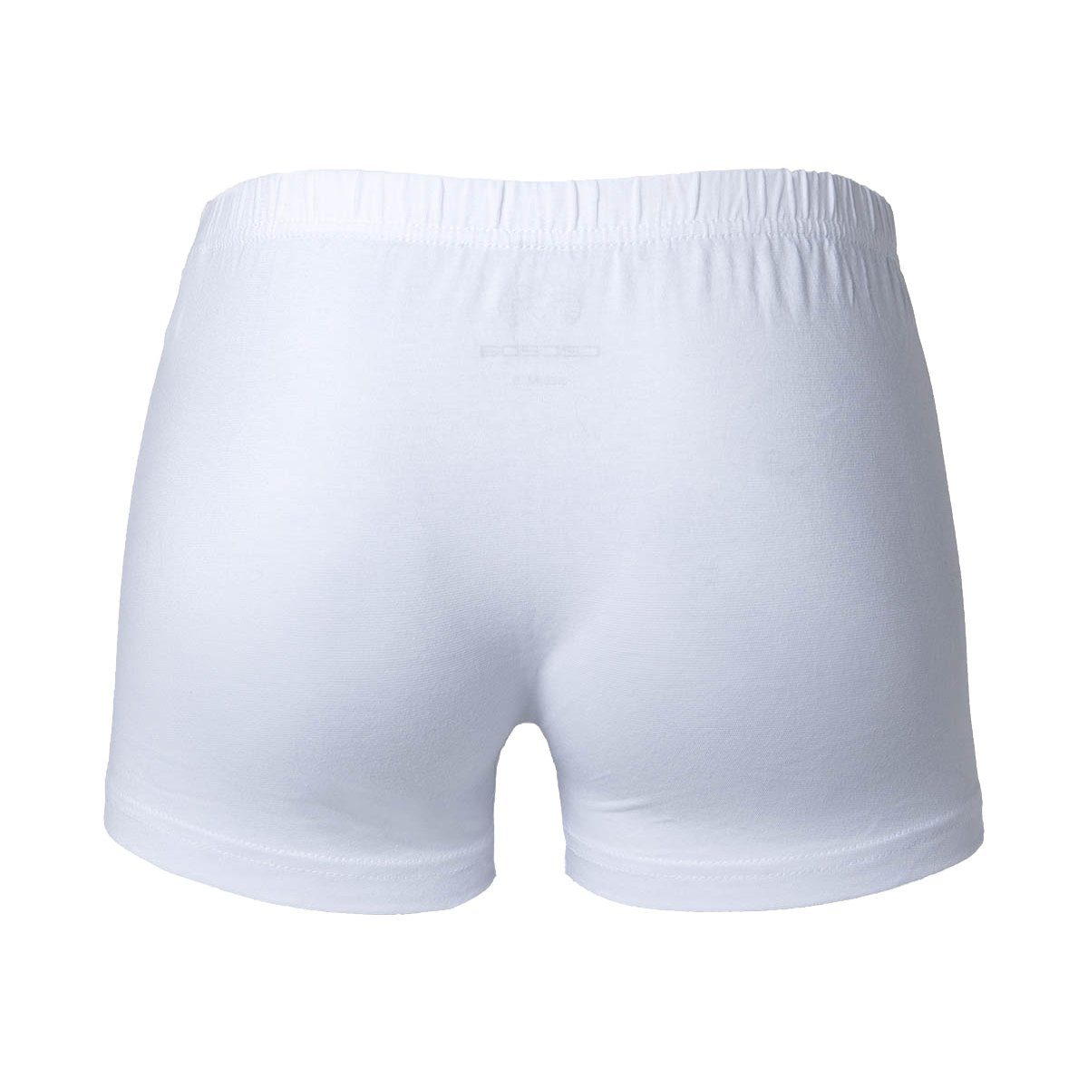 CECEBA Pants, Herren Short Basic - Boxer Weiß 2er Shorts, Pack