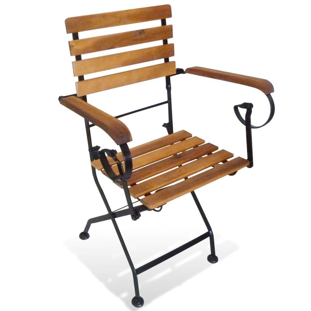 vidaXL Gartenstuhl Klappbare Gartenstühle 2 Stk. günstig online kaufen