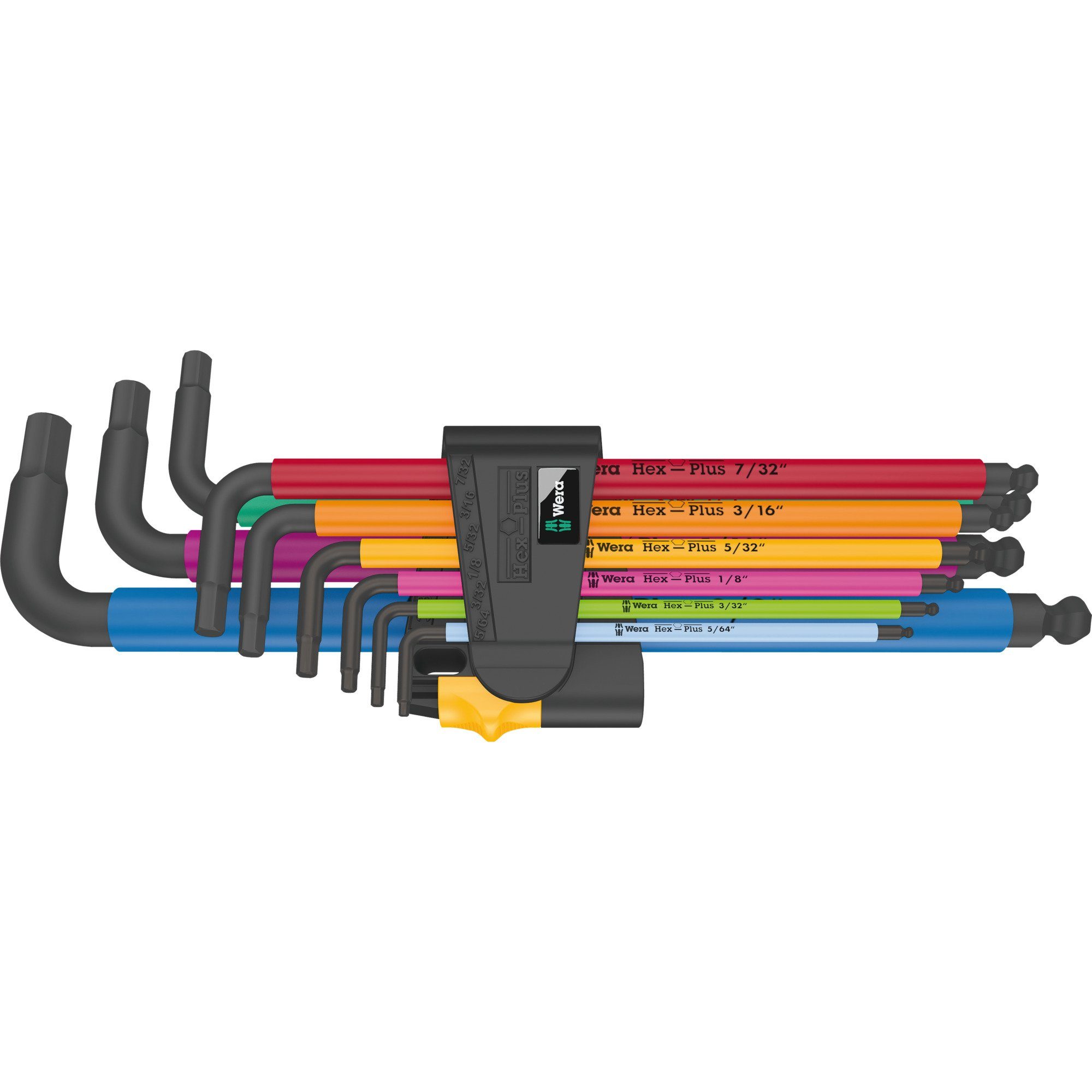 Wera Innensechskantschlüssel Wera 950/9 Hex-Plus Multicolour Imperial 2