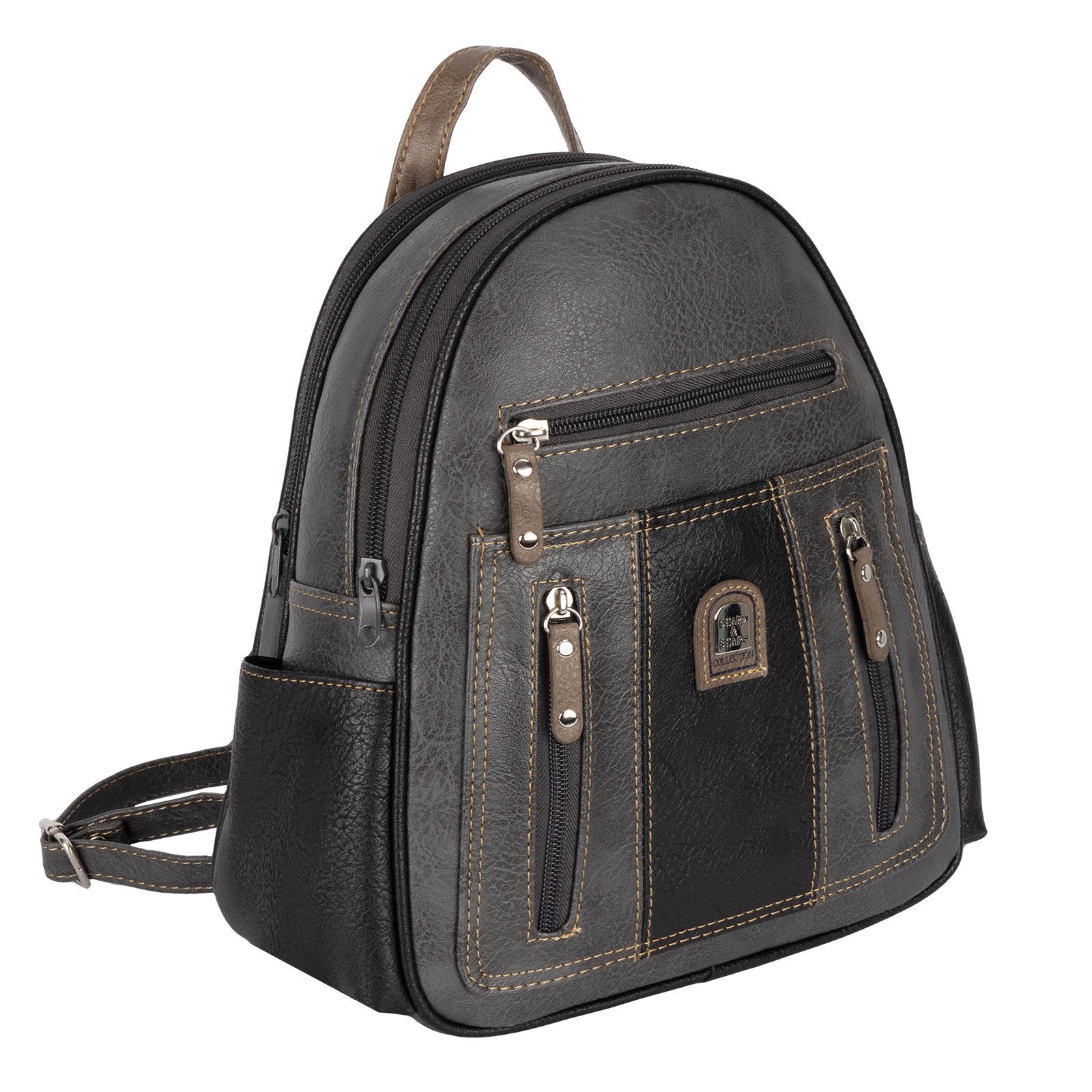 EAAKIE Rucksack Cityrucksack Damenrucksack Tagesrucksack Stadt Rucksack Bagpack, als Schultertasche, Umhängetasche tragbar