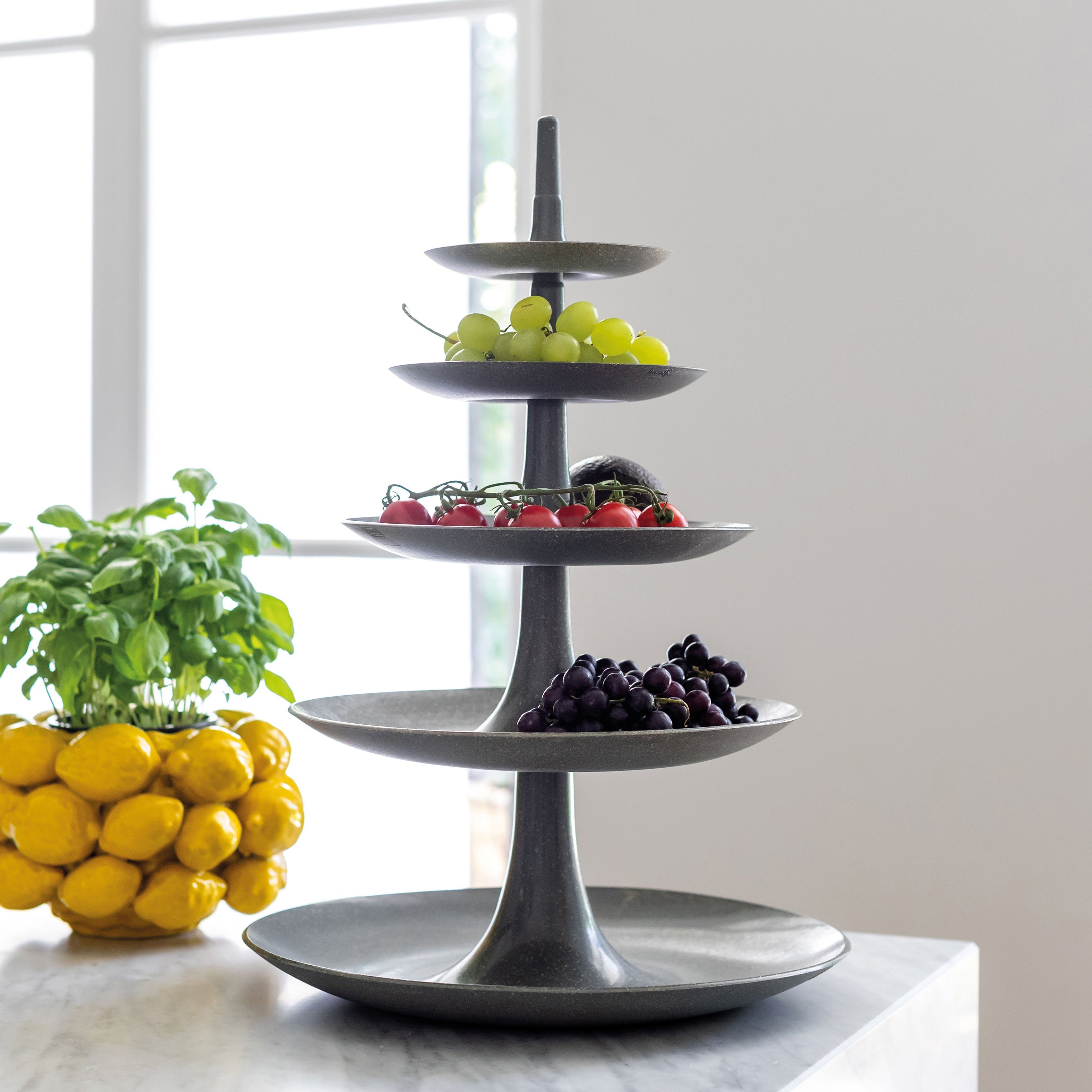 KOZIOL Etagere BABELL BIG, Kunststoff, (1-tlg), spülmaschinengeeignet, 5-stufig