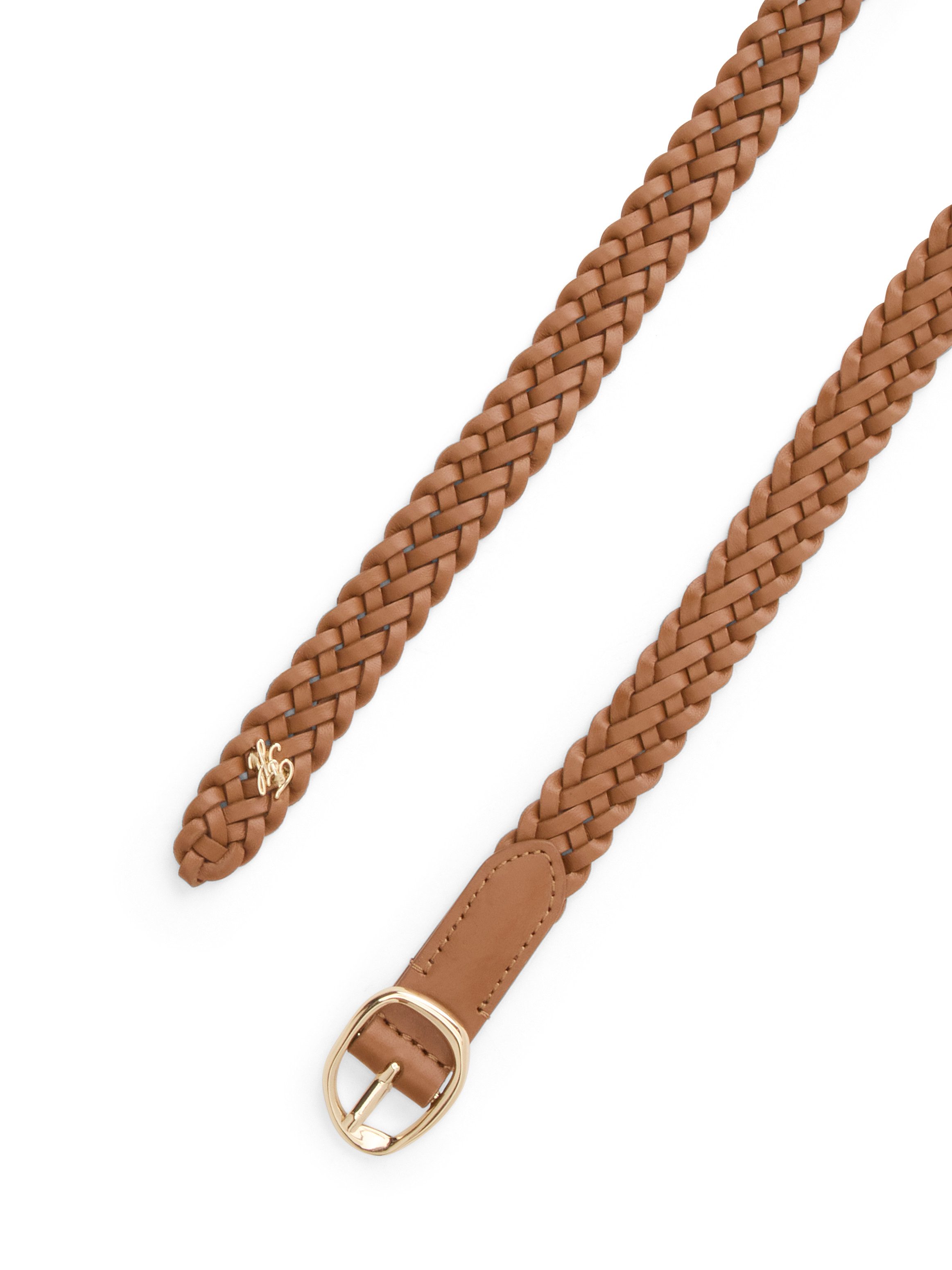 Tommy Hilfiger Flechtgürtel TH SCULPT 2.0 WOVEN aus echtem Leder