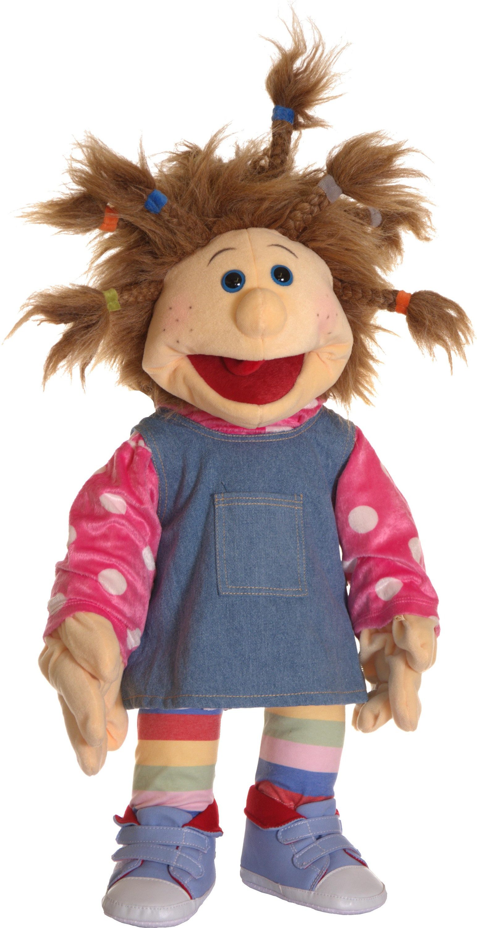 Living Puppets Handpuppe Living Puppets Handpuppe Ilselotte Keksberg 65 cm W512 (Packung), Sehr gut geeignet um Geschichten zu erzählen