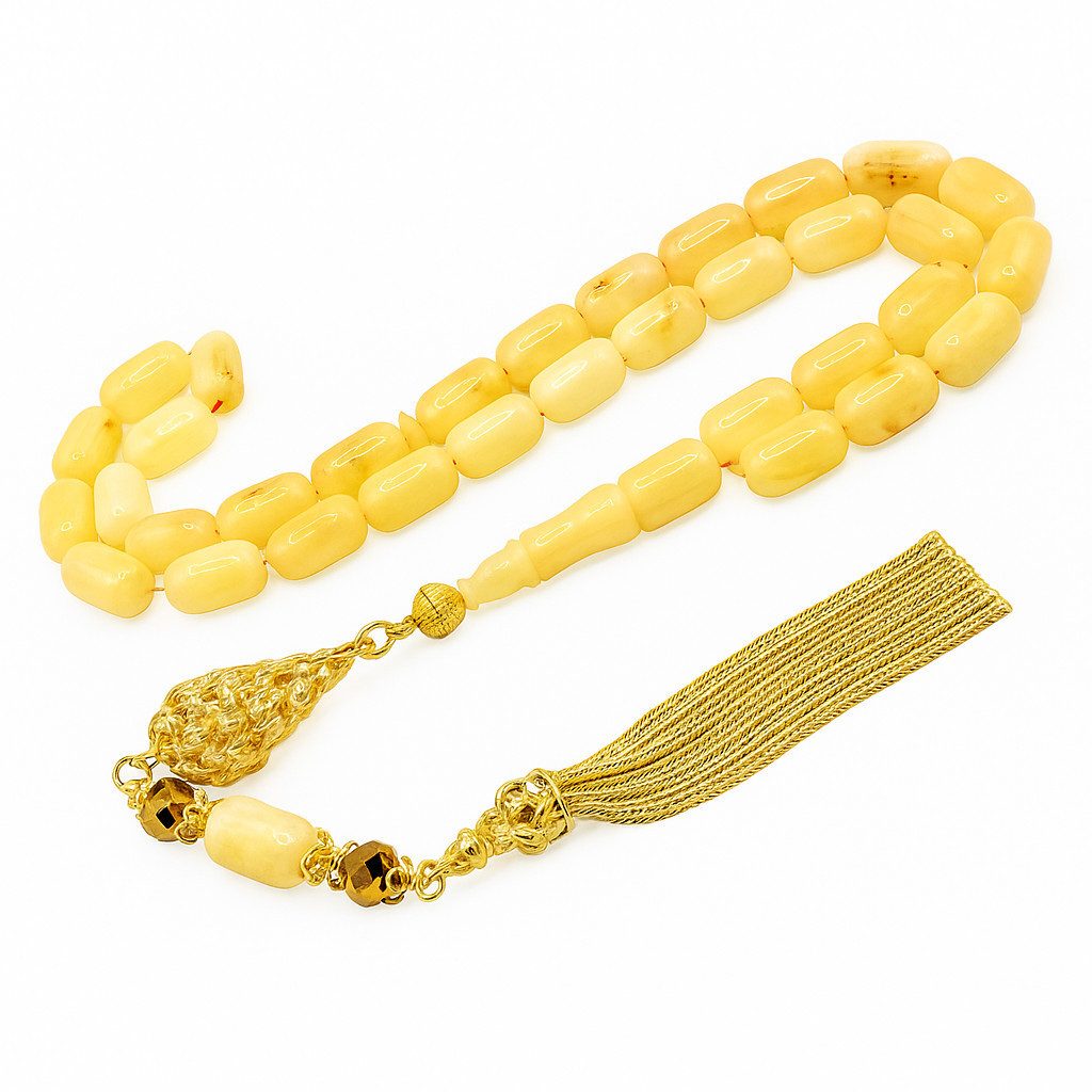 M-Punkt24 Kettenanhänger Tesbih Tespih (28 Gramm, Gebetskette, Misbah, Subh günstig online kaufen