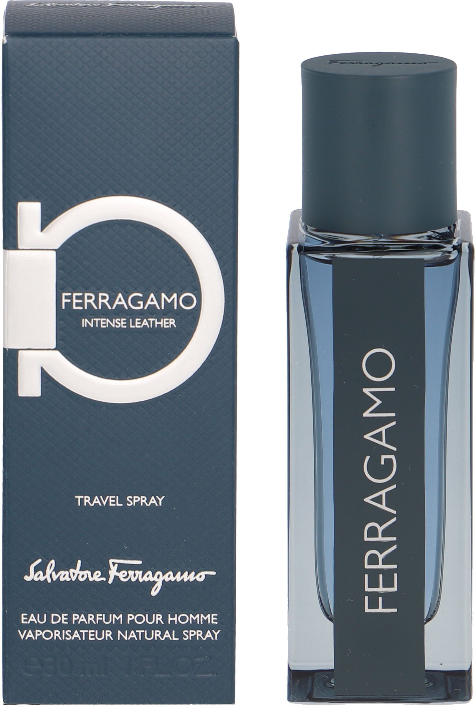 Salvatore Ferragamo Eau de Parfum Intense Leather, mit saftigen Akzenten des Anurka-Apfels