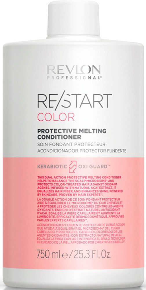 REVLON PROFESSIONAL Haarspülung RE/START COLOR PROTECTIVE MELTING CONDITIONER, Strahlendes und glänzendes Aussehen für coloriertes Haar.