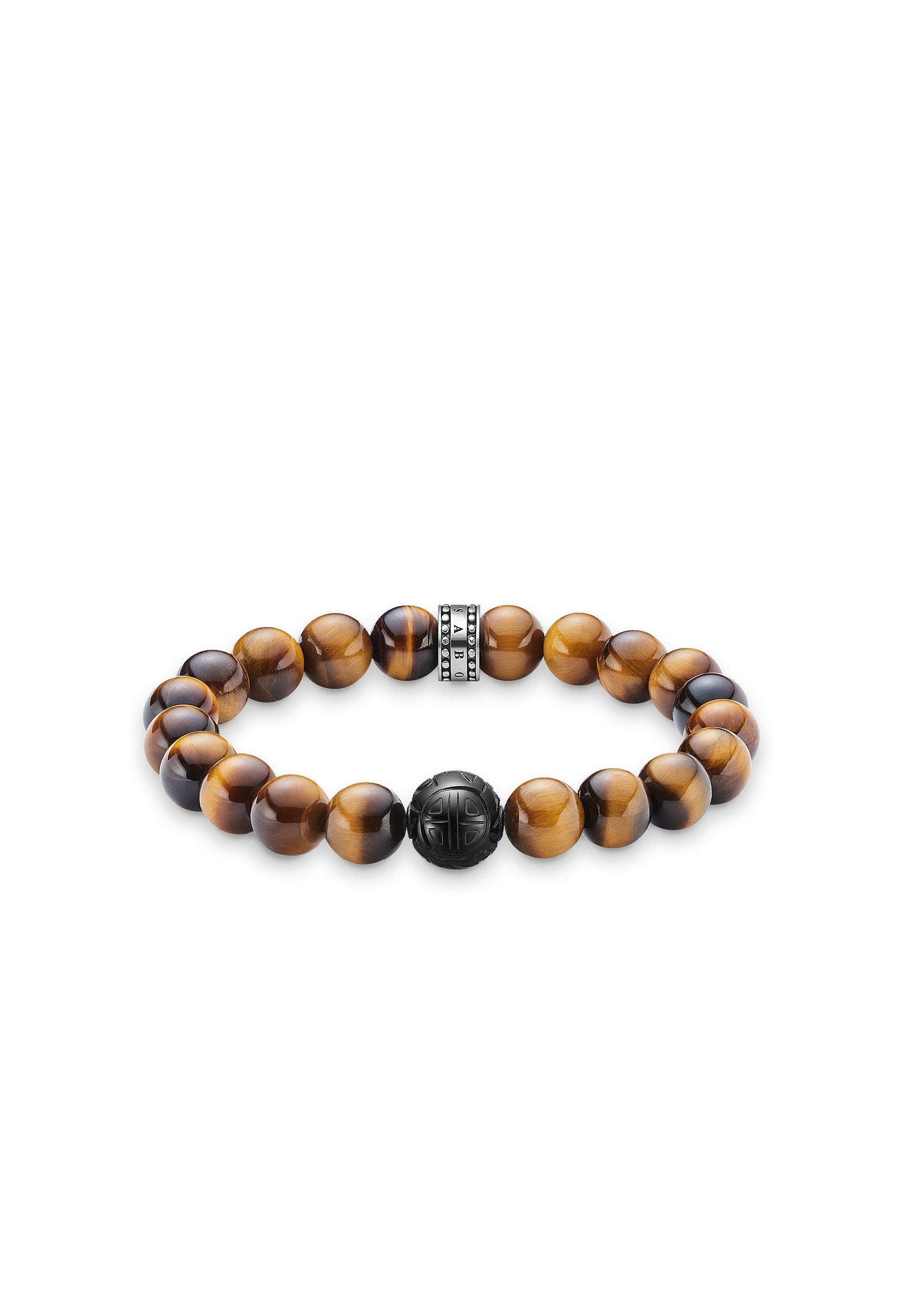 THOMAS SABO Armband Armband Tigerauge Braun (Set)