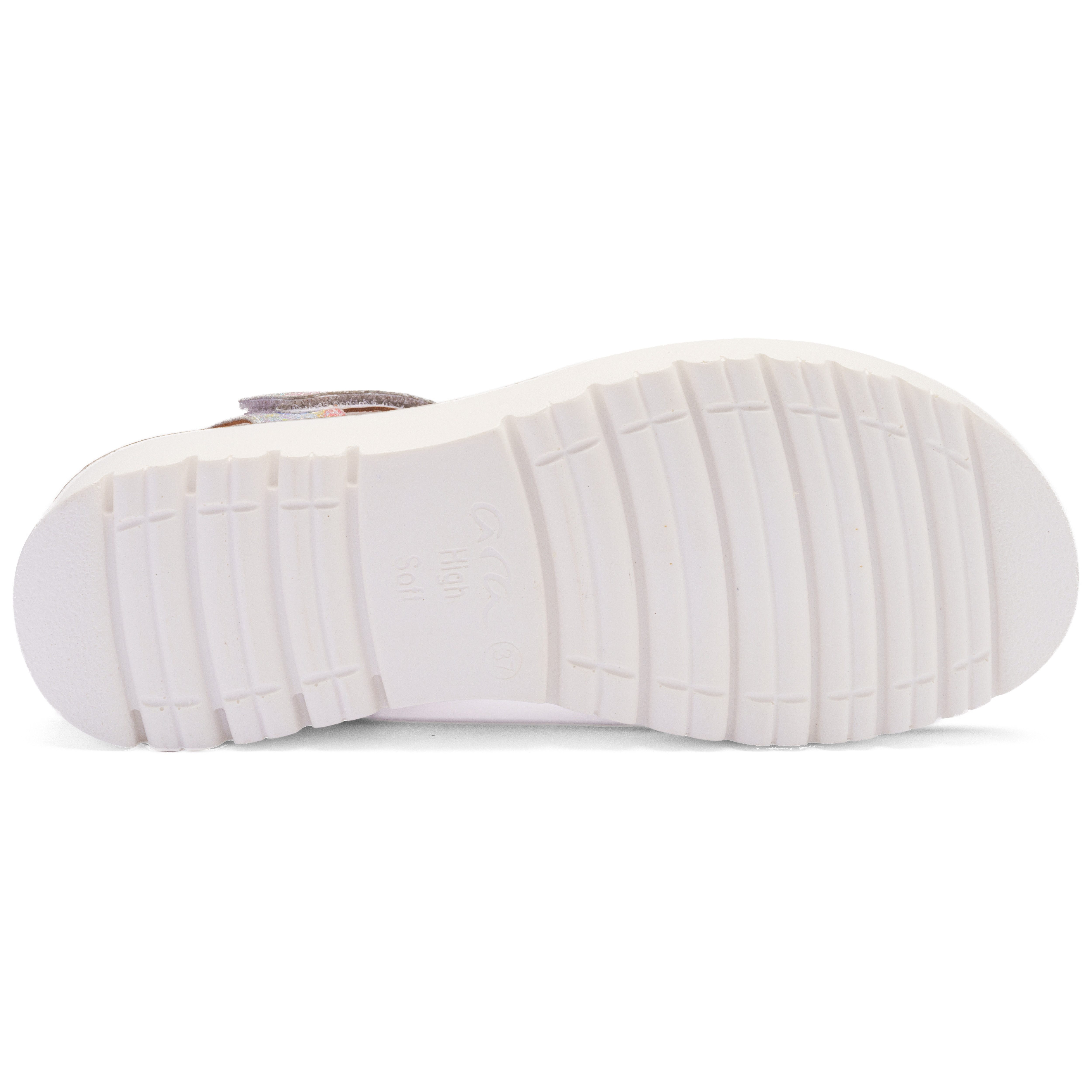 Ara BILBAO Keilsandalette, Sommerschuh, Sandale, Keilabsatz, Klett, Weite G (weit)