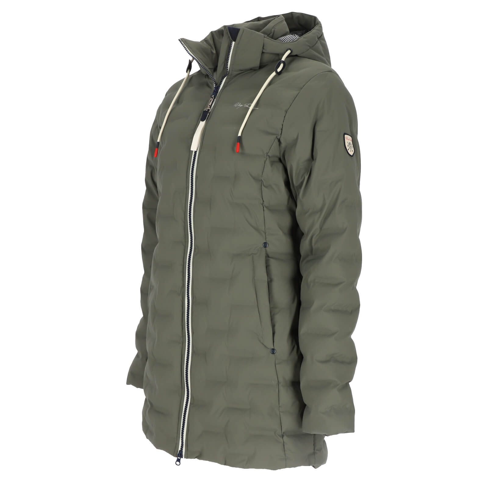 Dry Fashion Steppmantel Damen Mantel mit Steppung Blavand gefüttert - Stepp günstig online kaufen