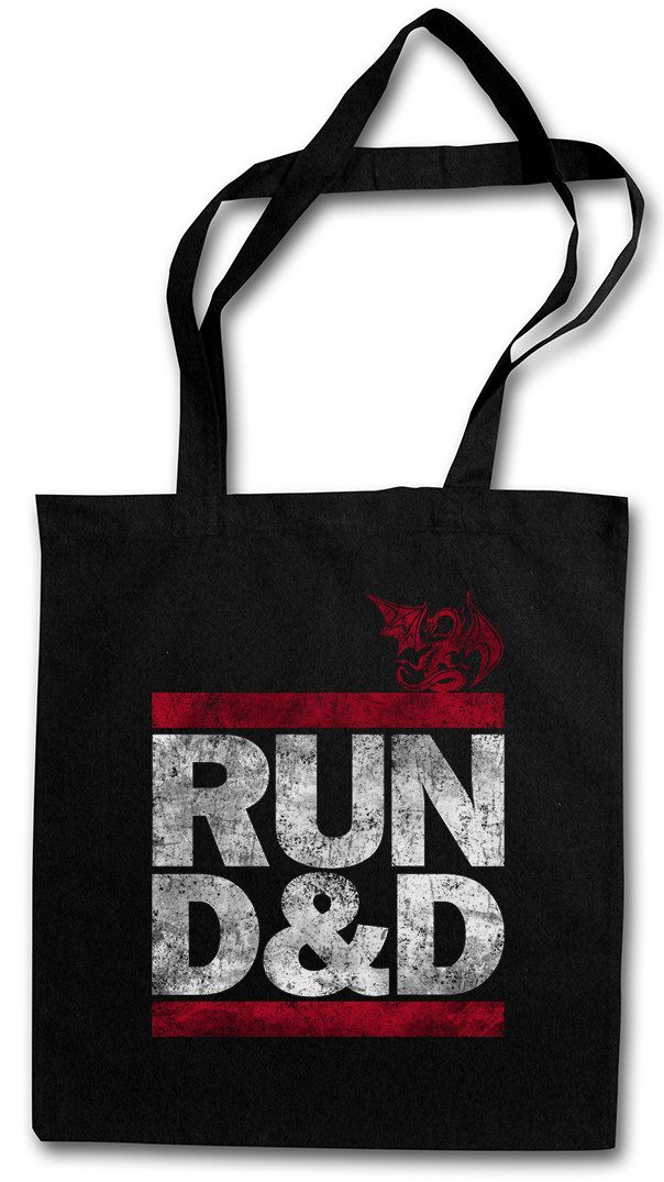 Urban Backwoods Beuteltasche Run D&D Stofftasche DungeonsPen and Paper Dragons RPG Larp DMC (1-tlg), Fantasy Roleplay Tabletop
