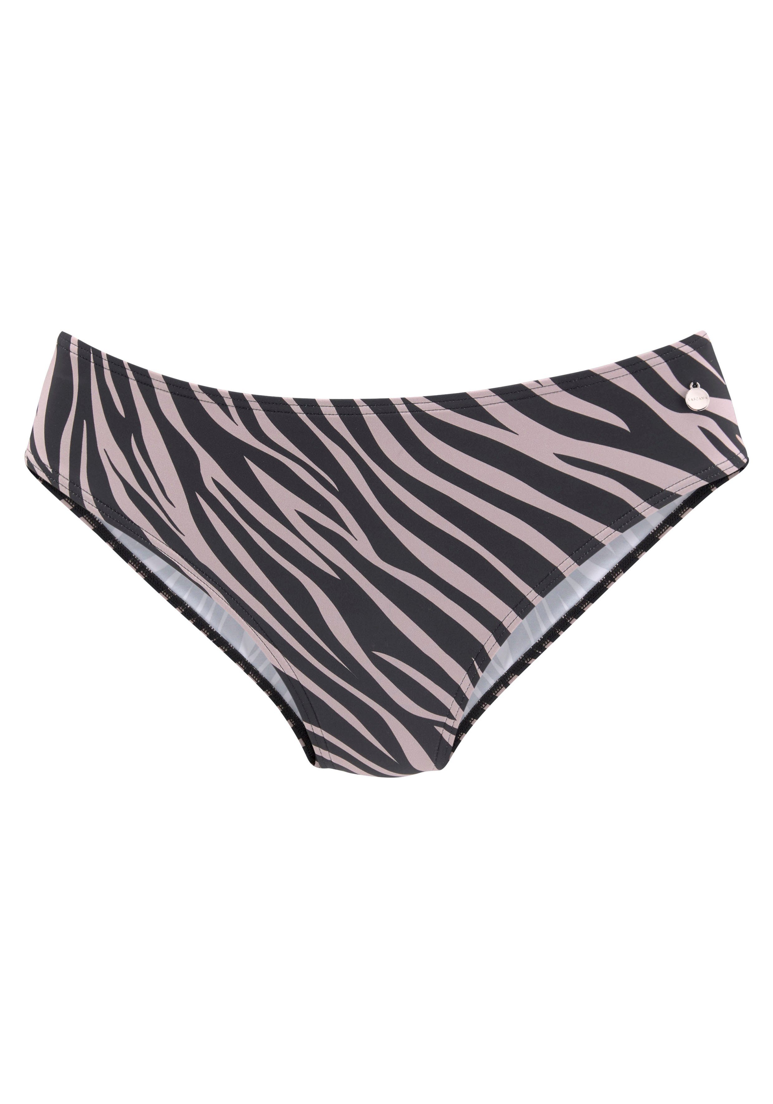 LASCANA Bikini-Hose Kaa im Animal-Design günstig online kaufen