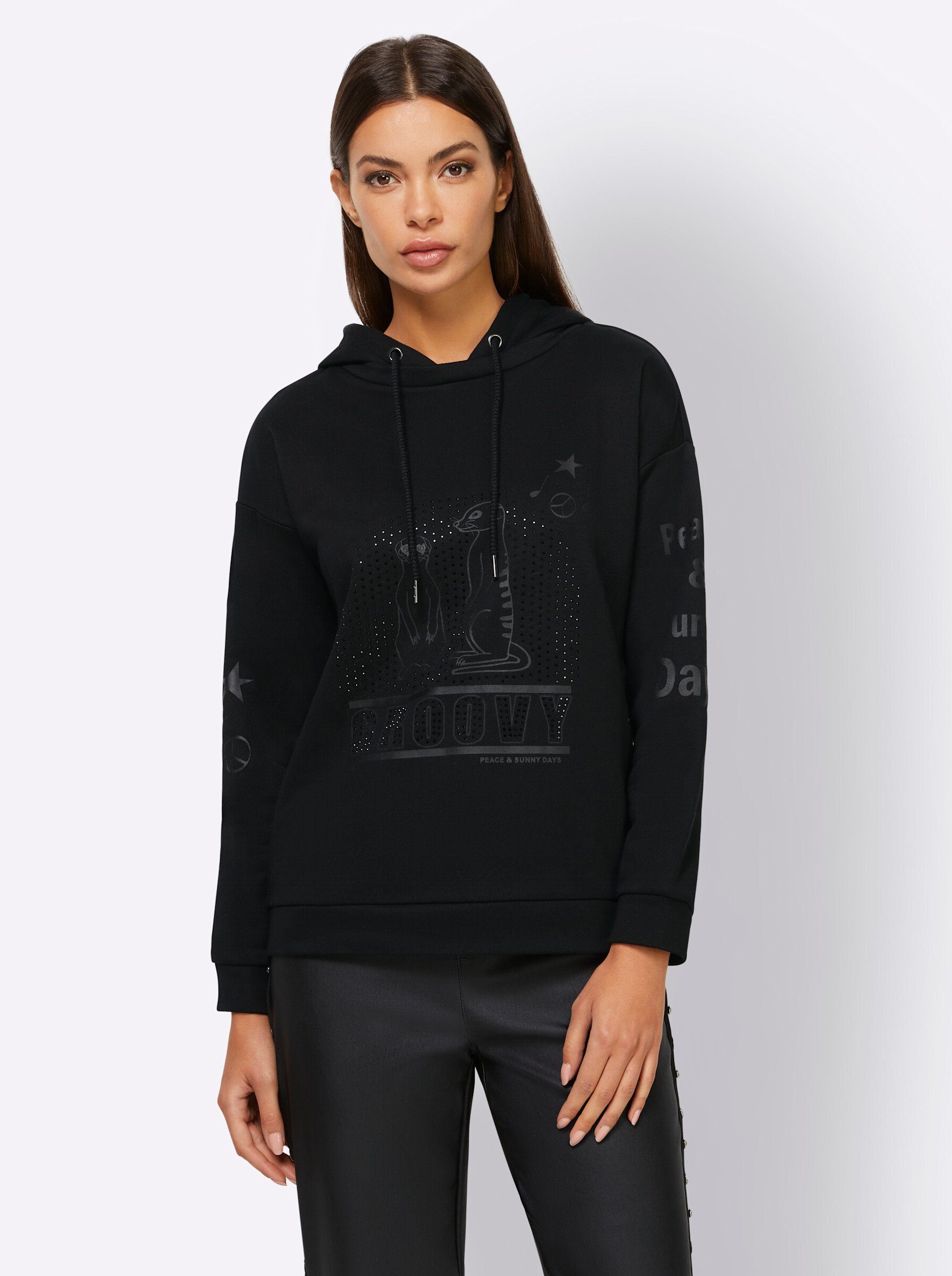 heine Sweater schwarz | Sweatshirts