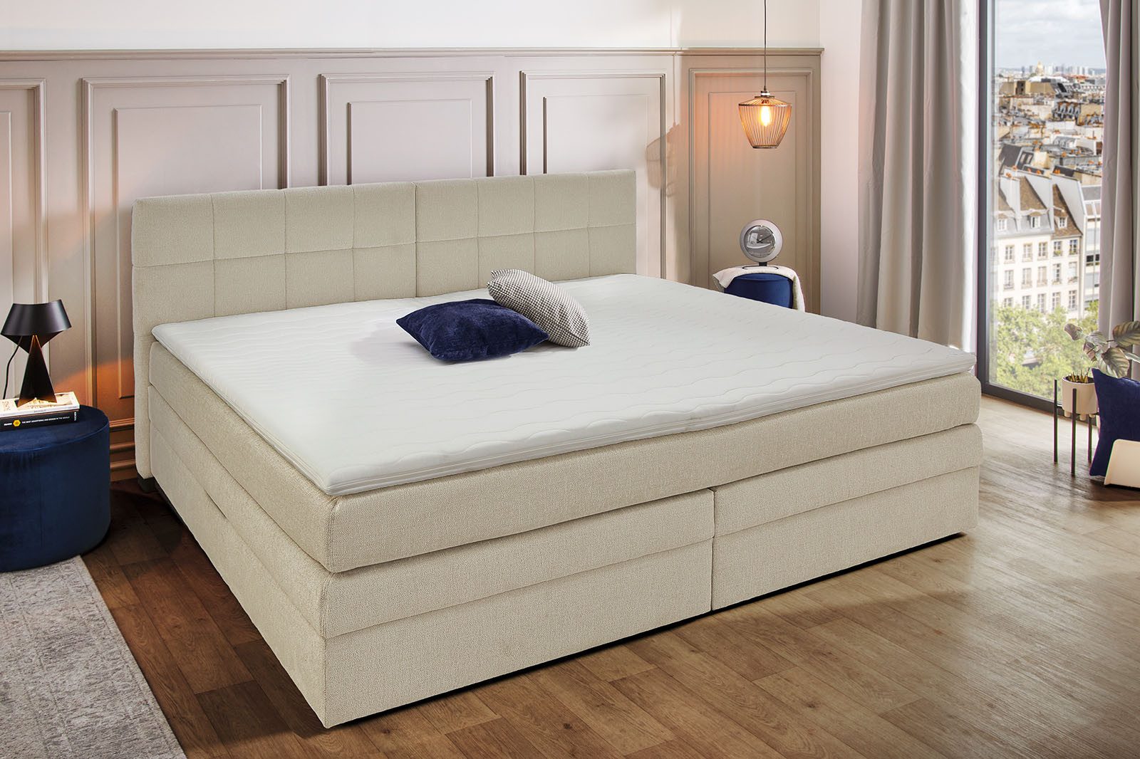 Jockenhöfer Gruppe Boxspringbett Casa Grande in der Breite 240cm, Familienb günstig online kaufen