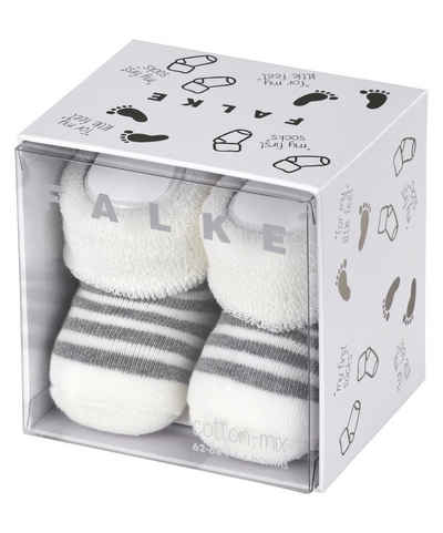 FALKE Socken »Erstlingsringel« (1-Paar) aus kuschelweicher Baumwolle