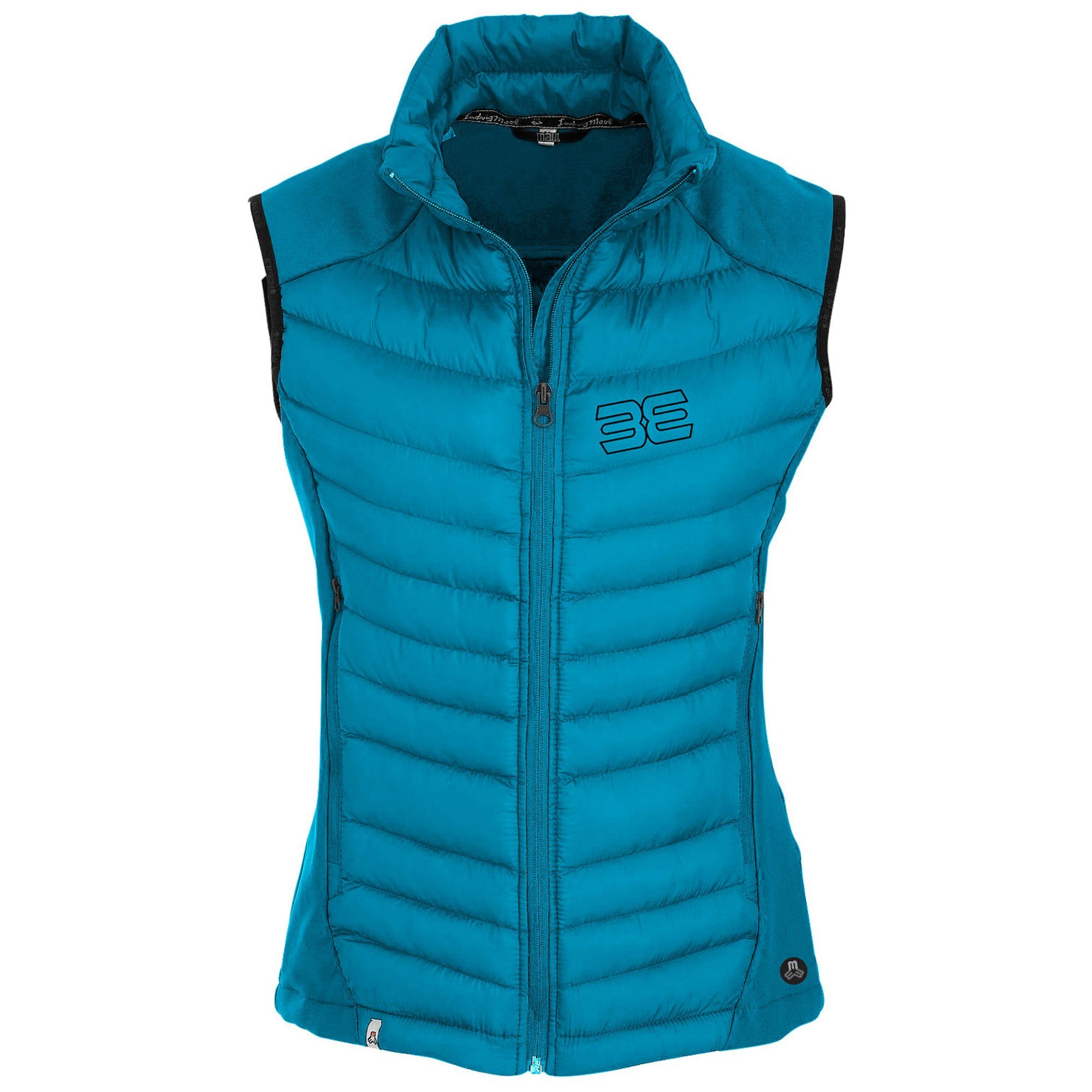 Maul Funktionsweste Sardona Rec II - Damen Hybrid-Steppweste - petrol blau