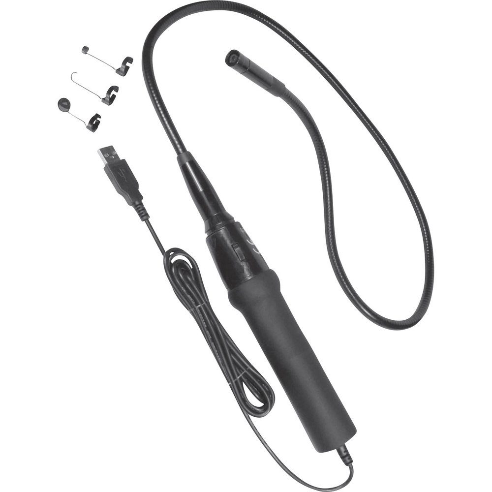 VOLTCRAFT USB-Endoskop VOLTCRAFT BS-18HD/USB Sonden-Ø: 8 mm Sonden-Länge: 88 cm Inspektionskamera