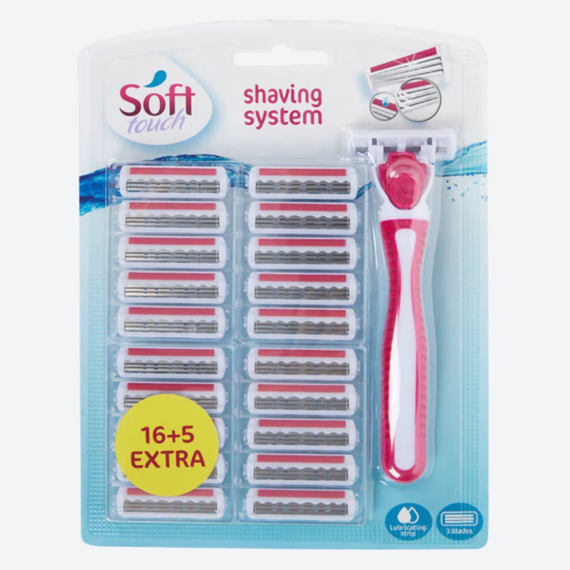 Spectrum Rasierklingen Soft Rasierklingen + Halter Women 21 Stück, 21-tlg.