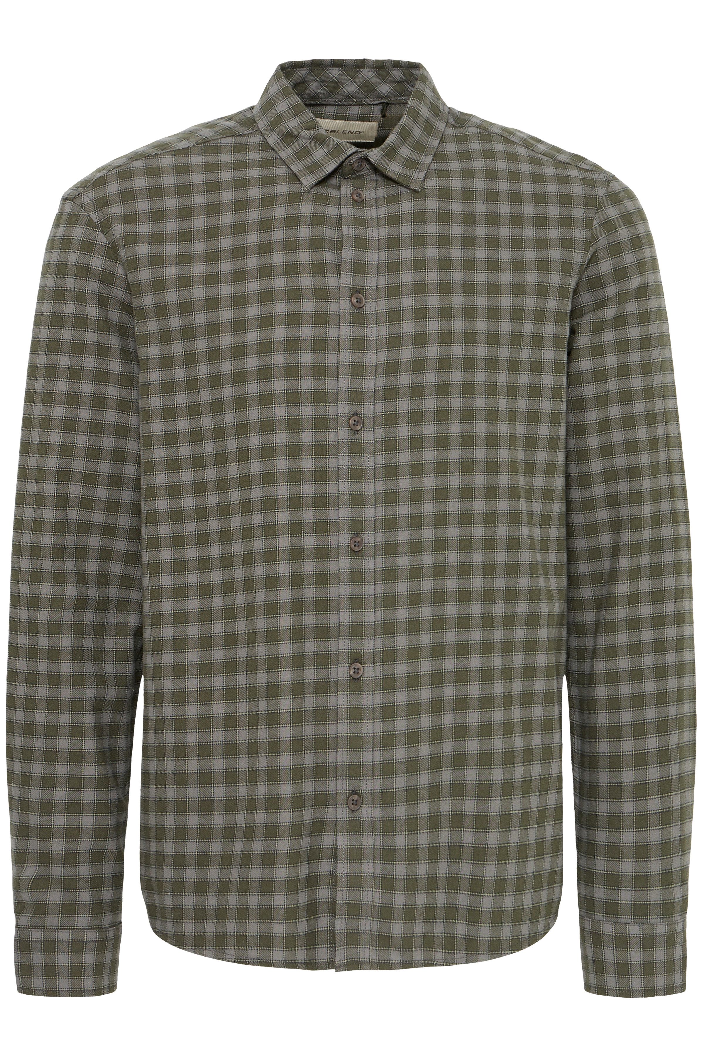 Blend Langarmhemd BHCALLI SHIRT Baumwolle, regular fit