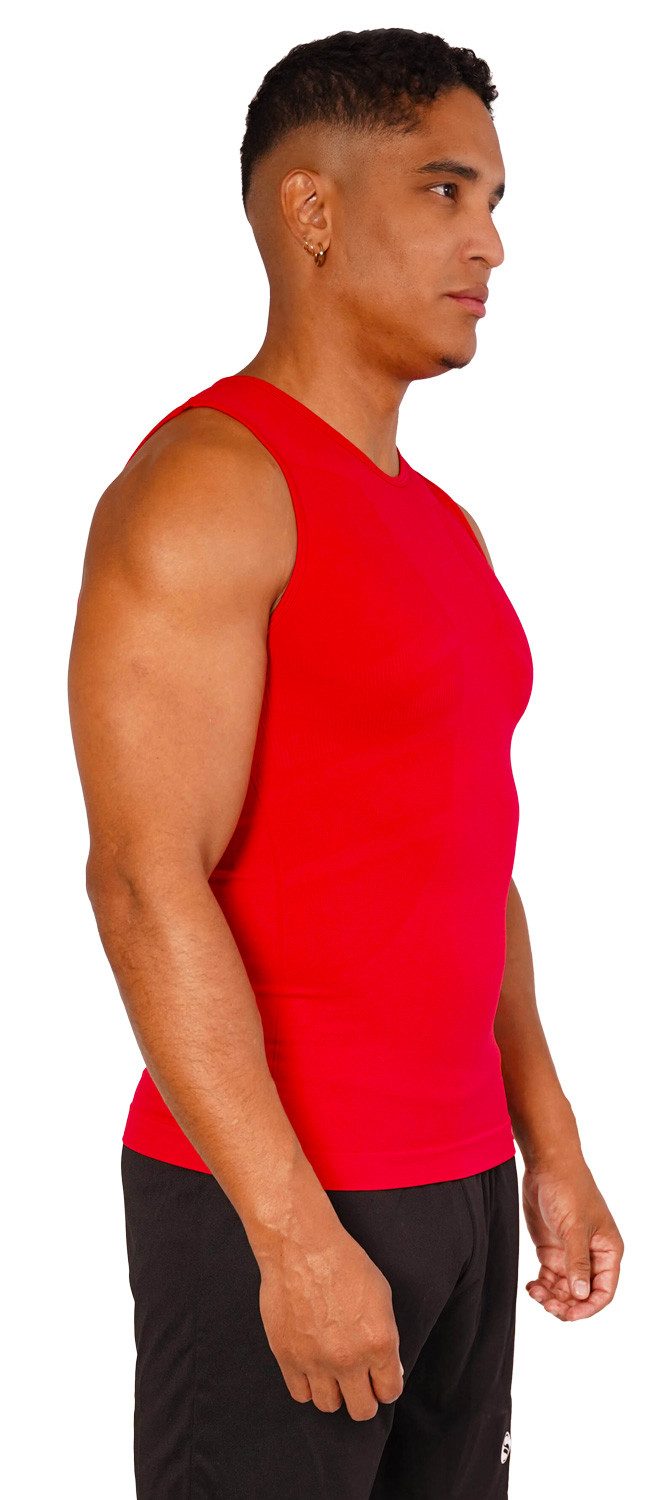 Stark Soul® Funktionsshirt Tanktop Unterzieh-Shirts Ärmellos Seamless - WARM UP -