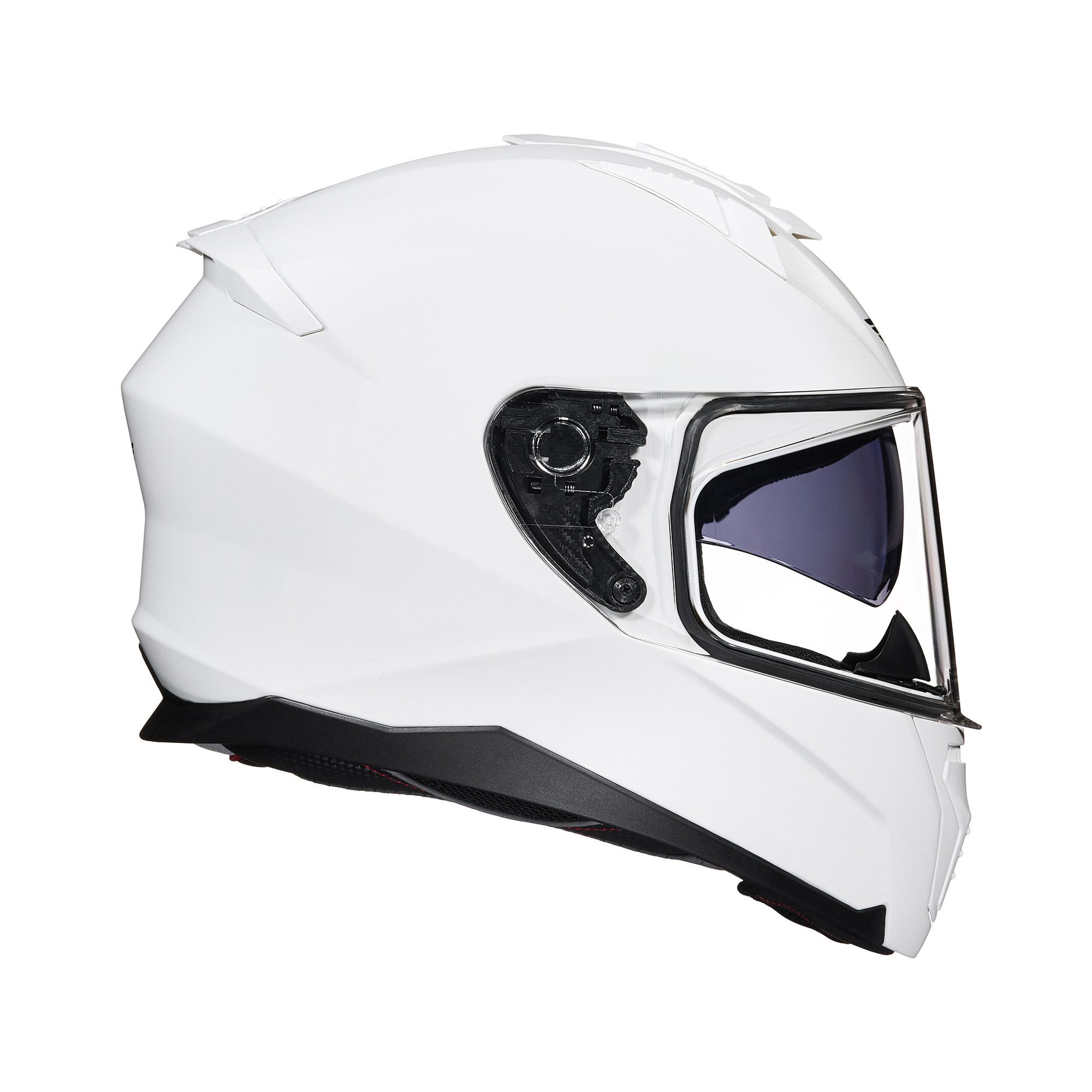 MOTO HELMETS Motorradhelm Integralhelm Motorrad Full Helm AF-77, Helm für Motorrad Roller Scooter, Schnellverschluss, Visier, nur 1350g