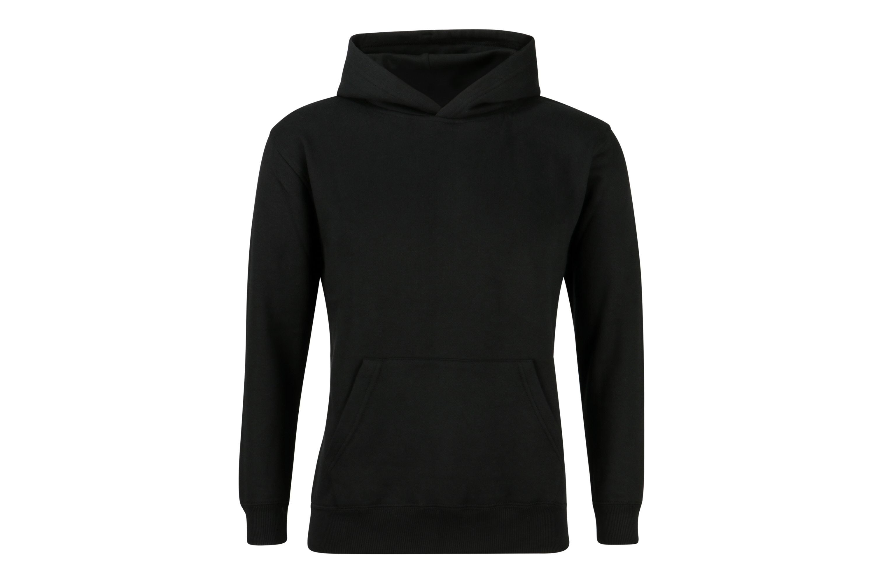 Hoodie Hoodie Sweatshirt mit Kapuze Schwarz Pullover 128 140 152 164