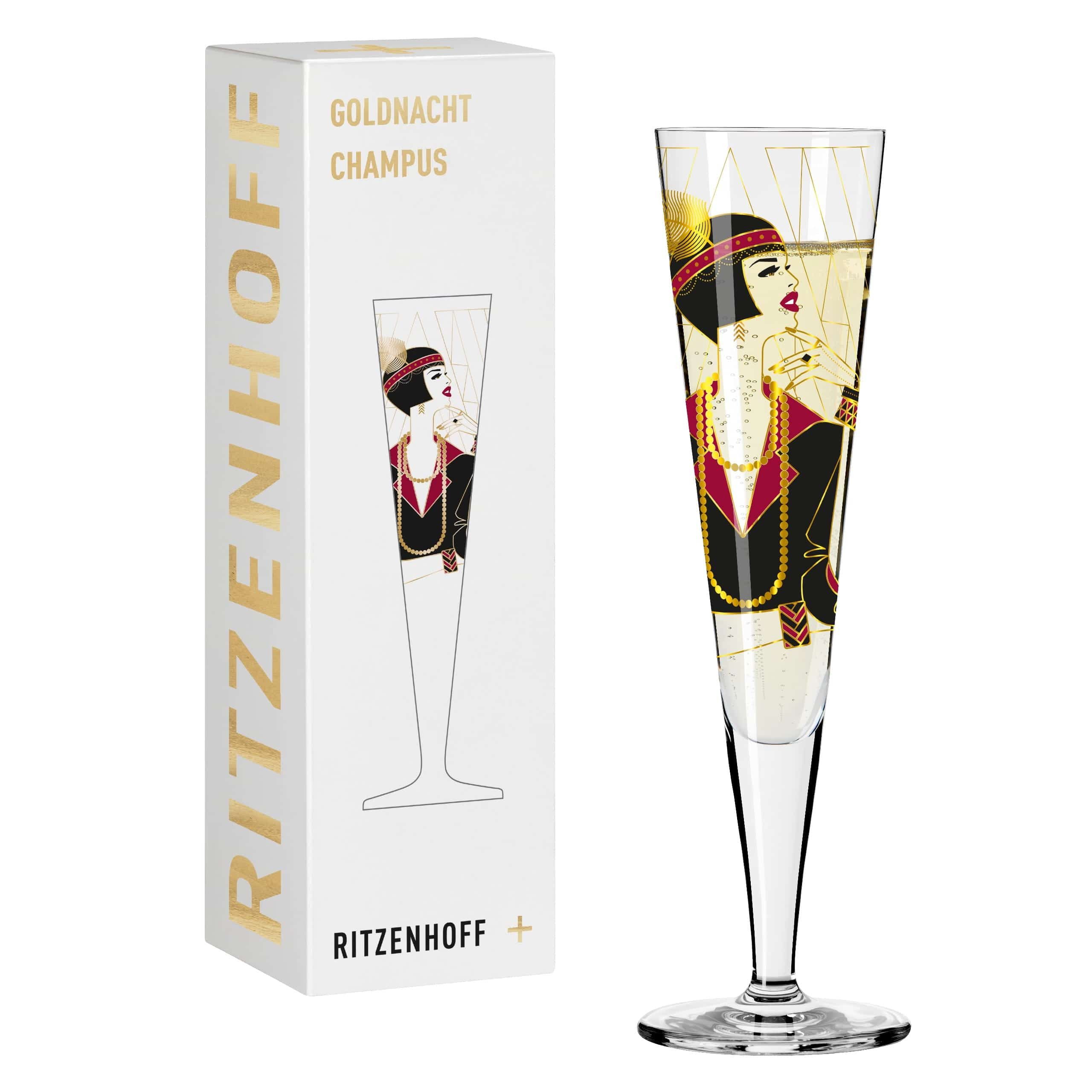 Ritzenhoff Champagnerglas Goldnacht