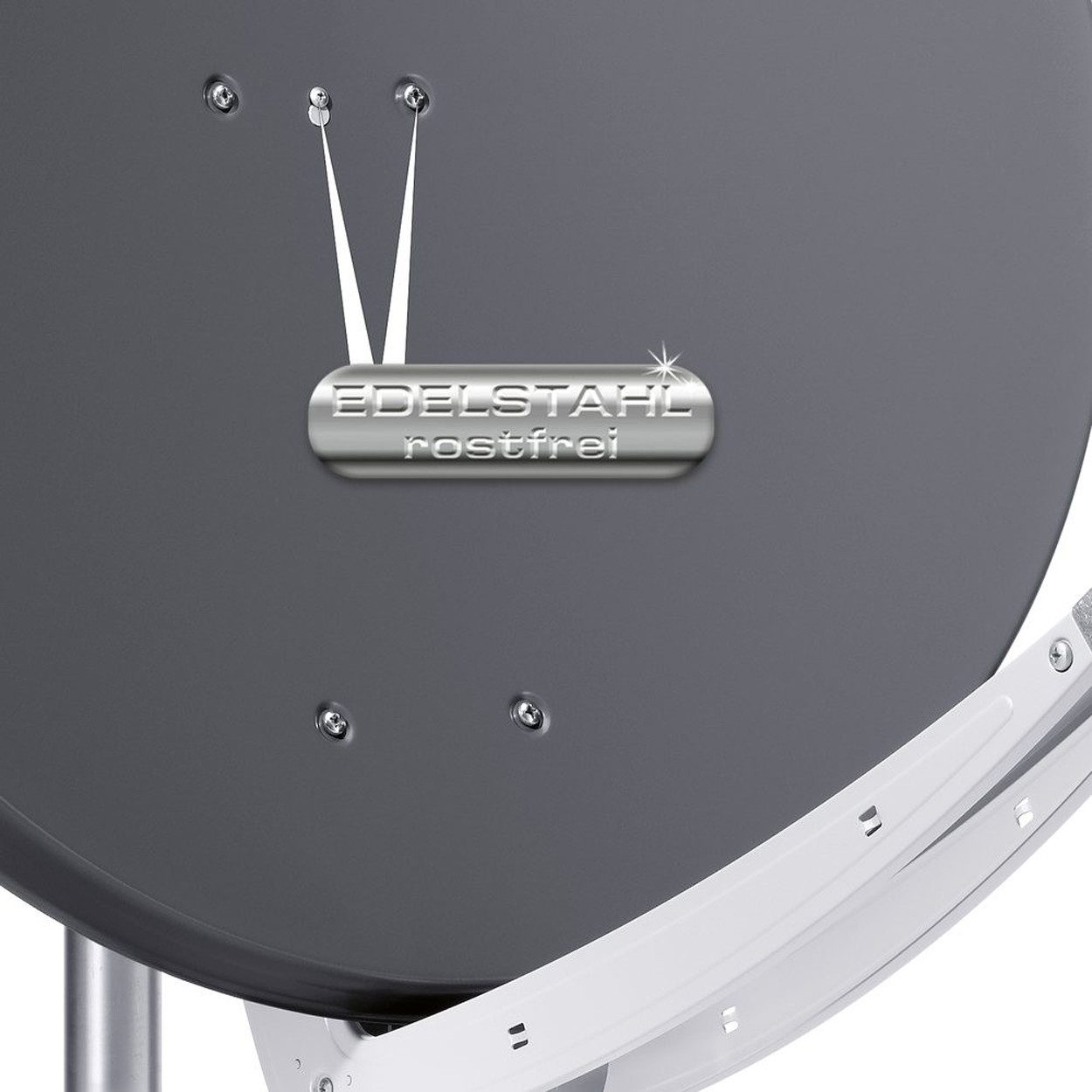 fuba DAA 850 A Satellitenantenne 85 cm Aluminium Anthrazit SAT-Antenne