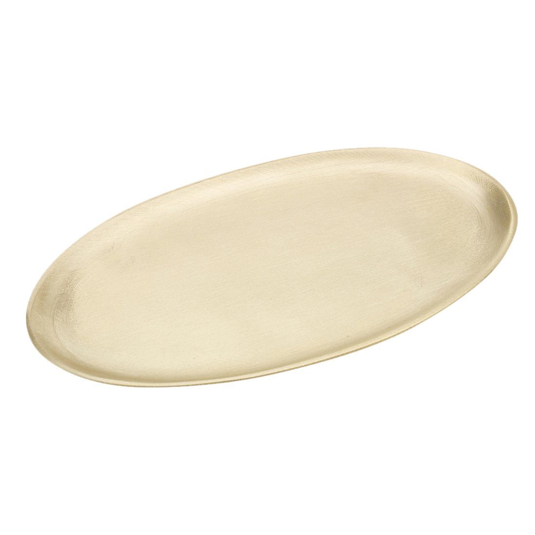 NKlaus Kerzenhalter Kerzenteller Oval 17x10cm Matt günstig online kaufen