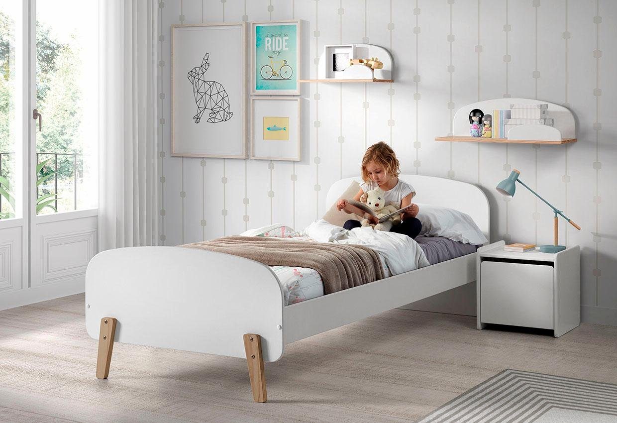 Vipack Kinderbett »Kiddy«, Bettfüße aus massiver Kiefer online kaufen | OTTO