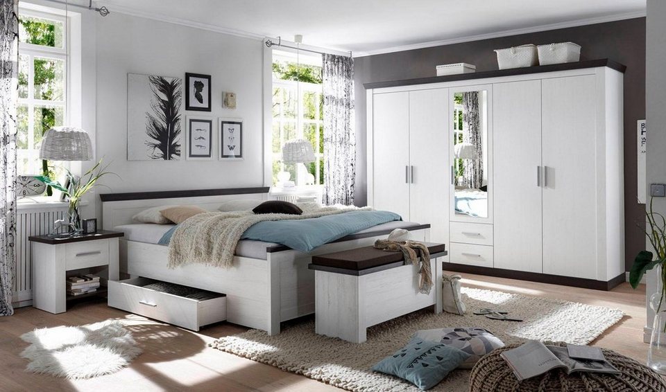 Home affaire 4- teiliges Schlafzimmer-Set »Siena«, 5trg ... Home affaire 4- teiliges Schlafzimmer-Set »Siena«, 5trg ...