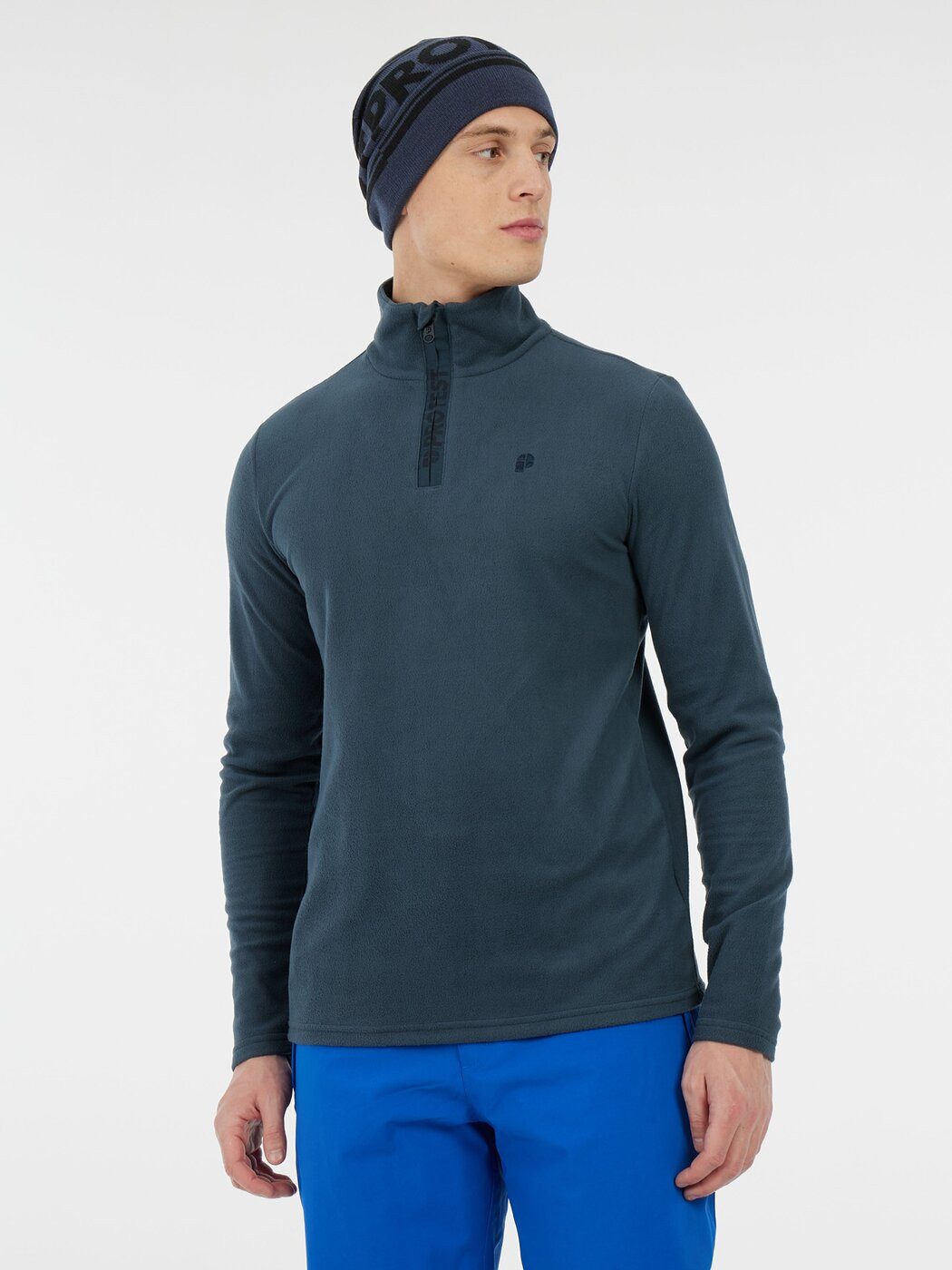 Protest Rollkragenpullover PRTReperfecto 1/4 zip active top Twilight navy