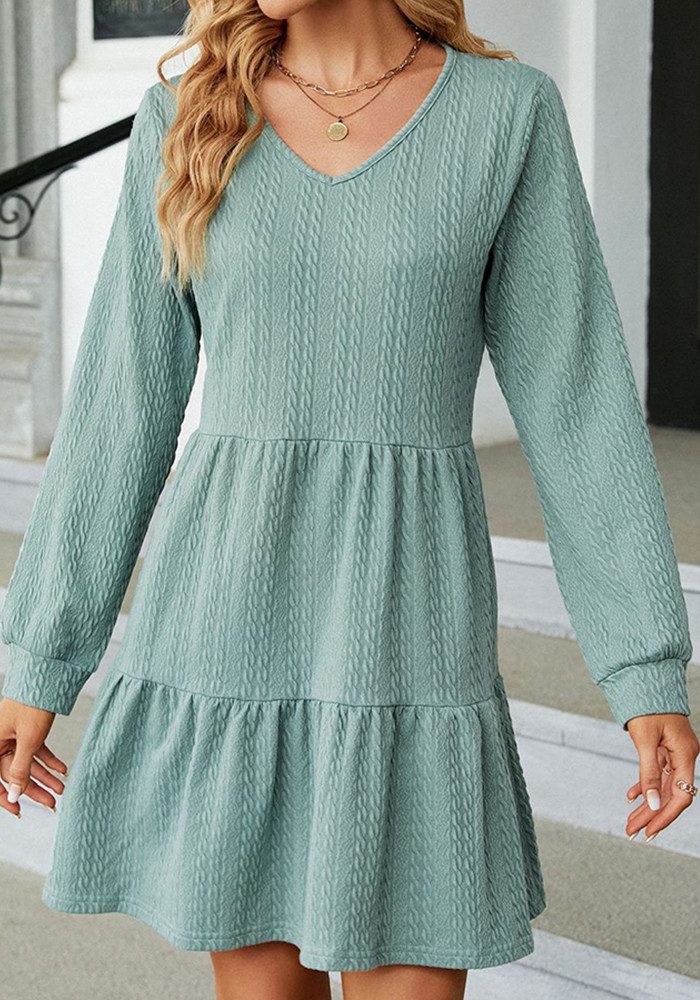 Lovolotti Sommerkleid Kleid Damen LO-KLDE-L11 Kleider Strandkleid Dress Blusekleid Freizeitkleid