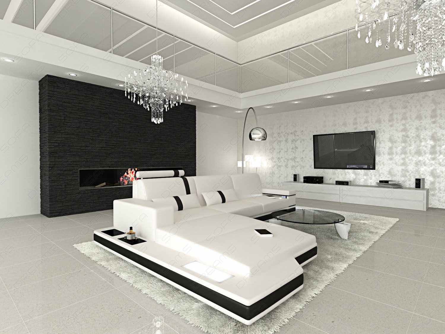Sofa Dreams Ecksofa Messana L Form günstig online kaufen