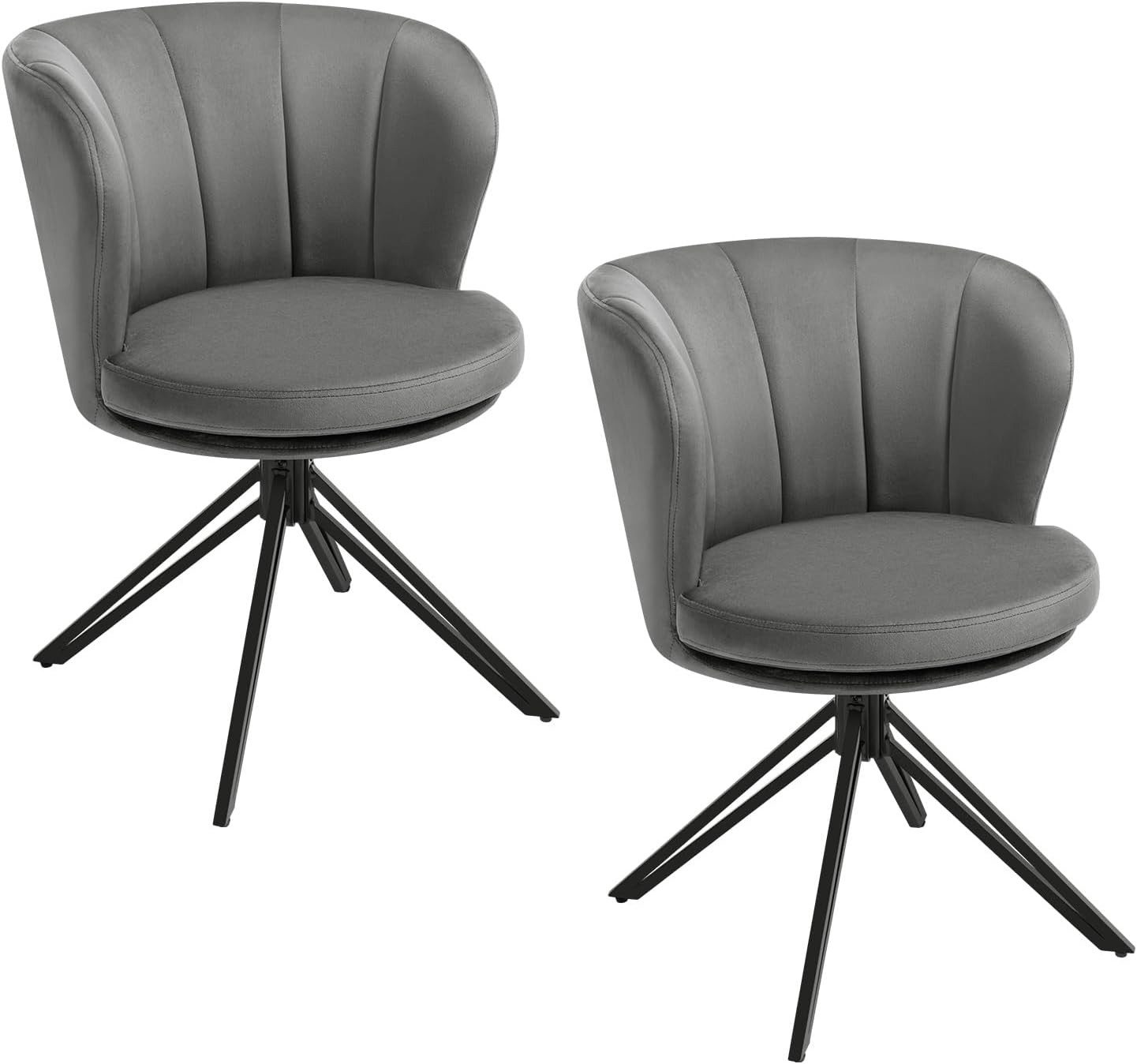 Woltu 4-Fußstuhl (2 St), Esszimmerstühle Polsterstuhl 360° Drehbar, mit Arm günstig online kaufen