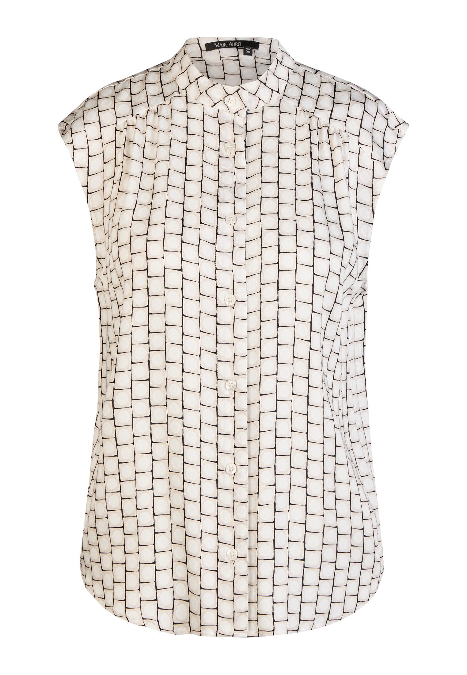 MARC AUREL Tanktop Blusentop mit grafischem Print