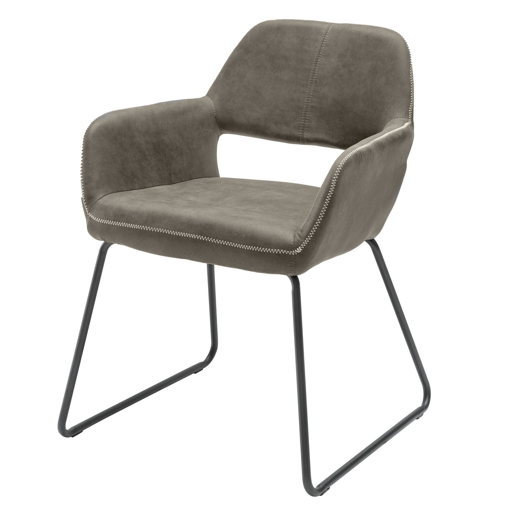riess-ambiente Stuhl MUSTANG antik taupe, Esszimmer günstig online kaufen