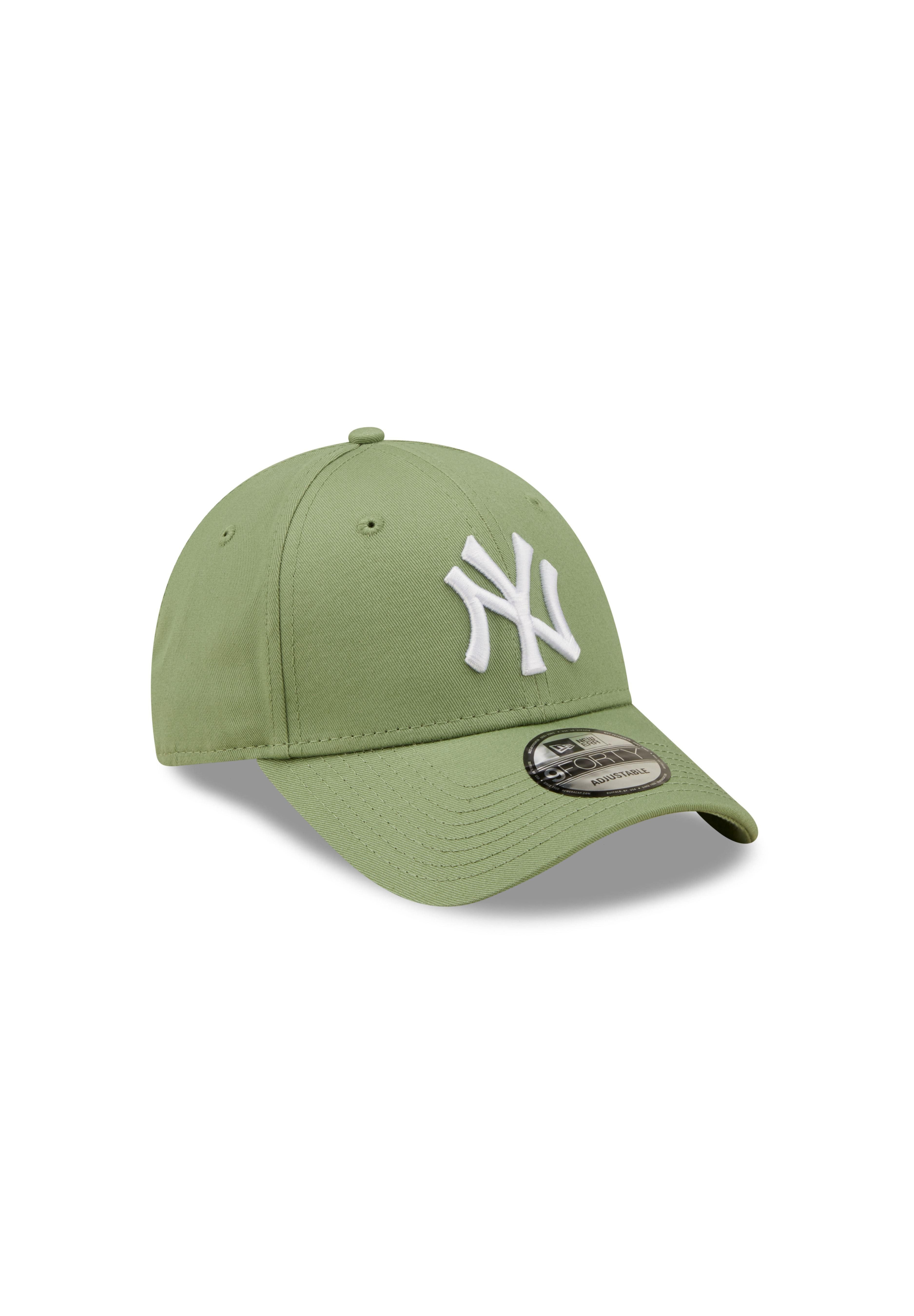 New Era Baseball Cap New York Yankees MLB League Essential Green 9Forty Adjustable Cap New (1-St)