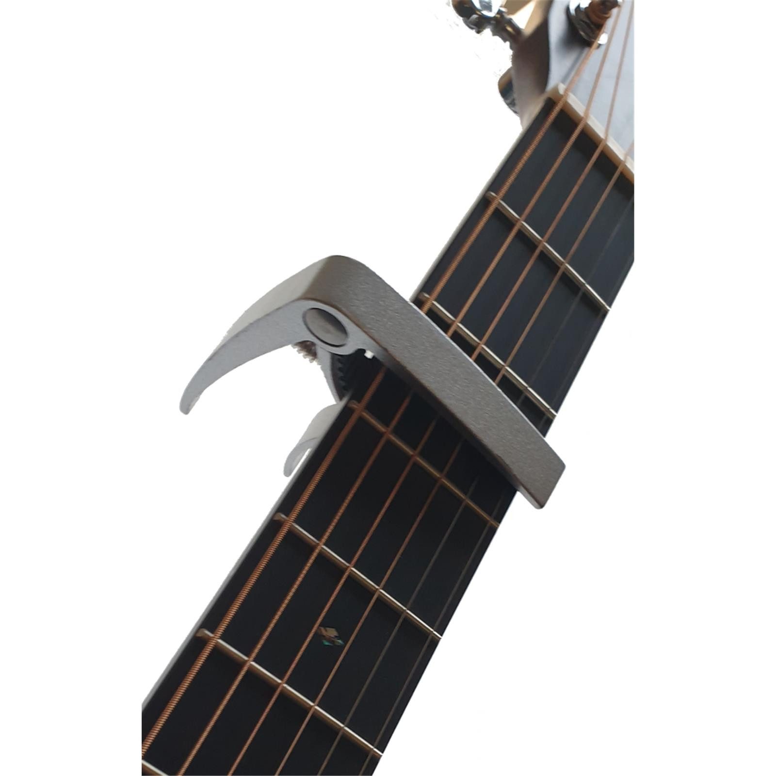 pi-music Westerngitarre AGC1 Smart Kapodaster für Westerngitarre und E-Gitarre, für Westerngitarre und E-Gitarre