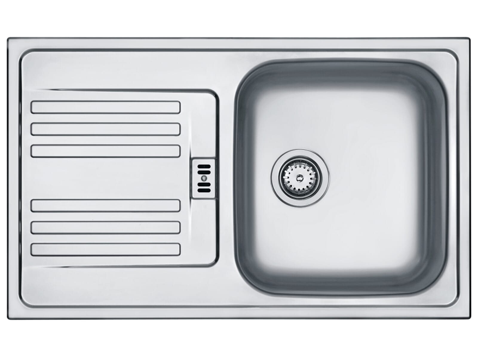 FRANKE Edelstahlspüle, rechteckig, 78/48 cm, (1 St)