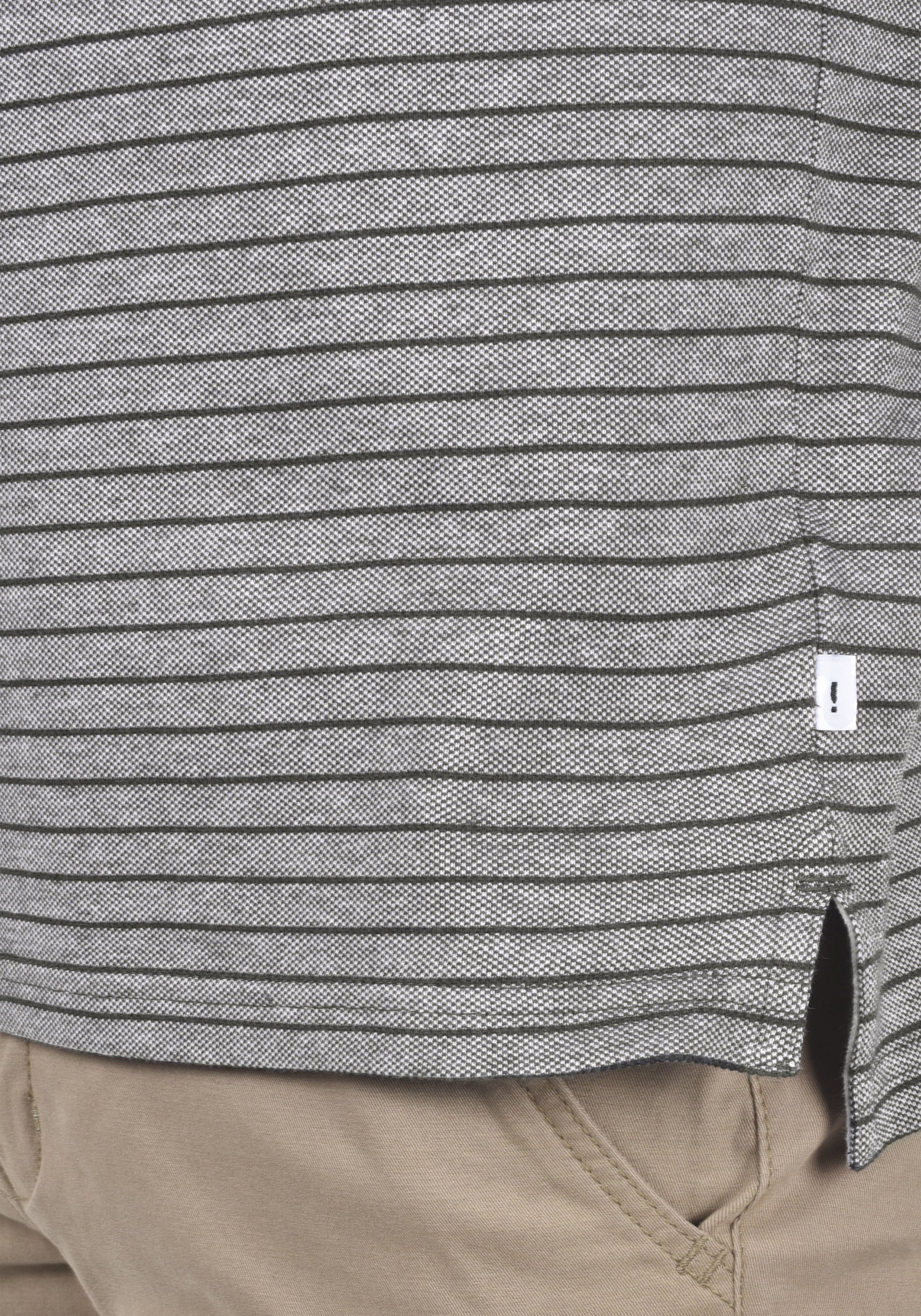 Solid Poloshirt Melange (8254) Polo Med SDPantelis Grey