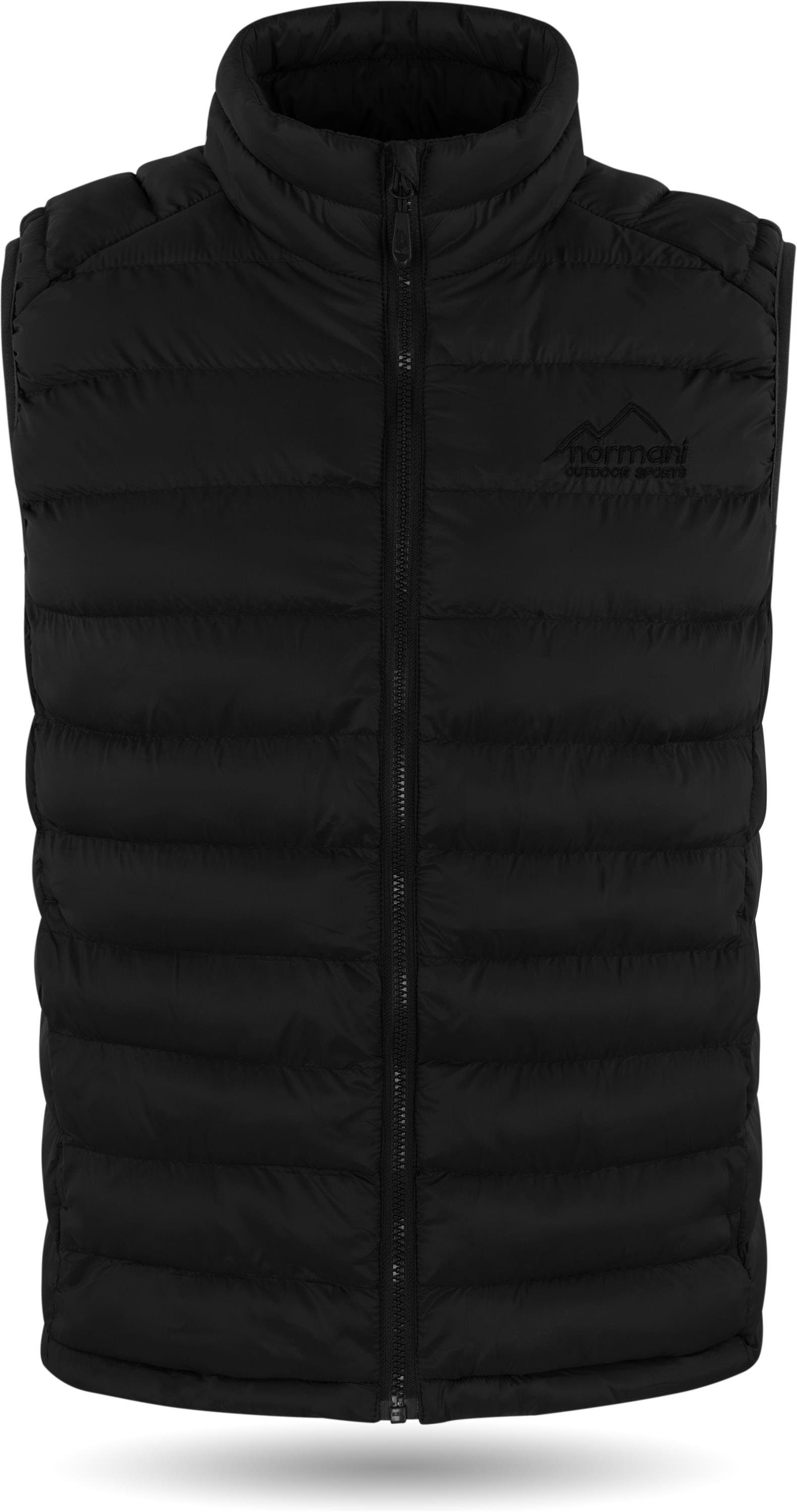 normani Funktionsweste Herren Weste Turku Wattierte Outdoor Steppweste Winddicher Midlayer mit Stehkragen