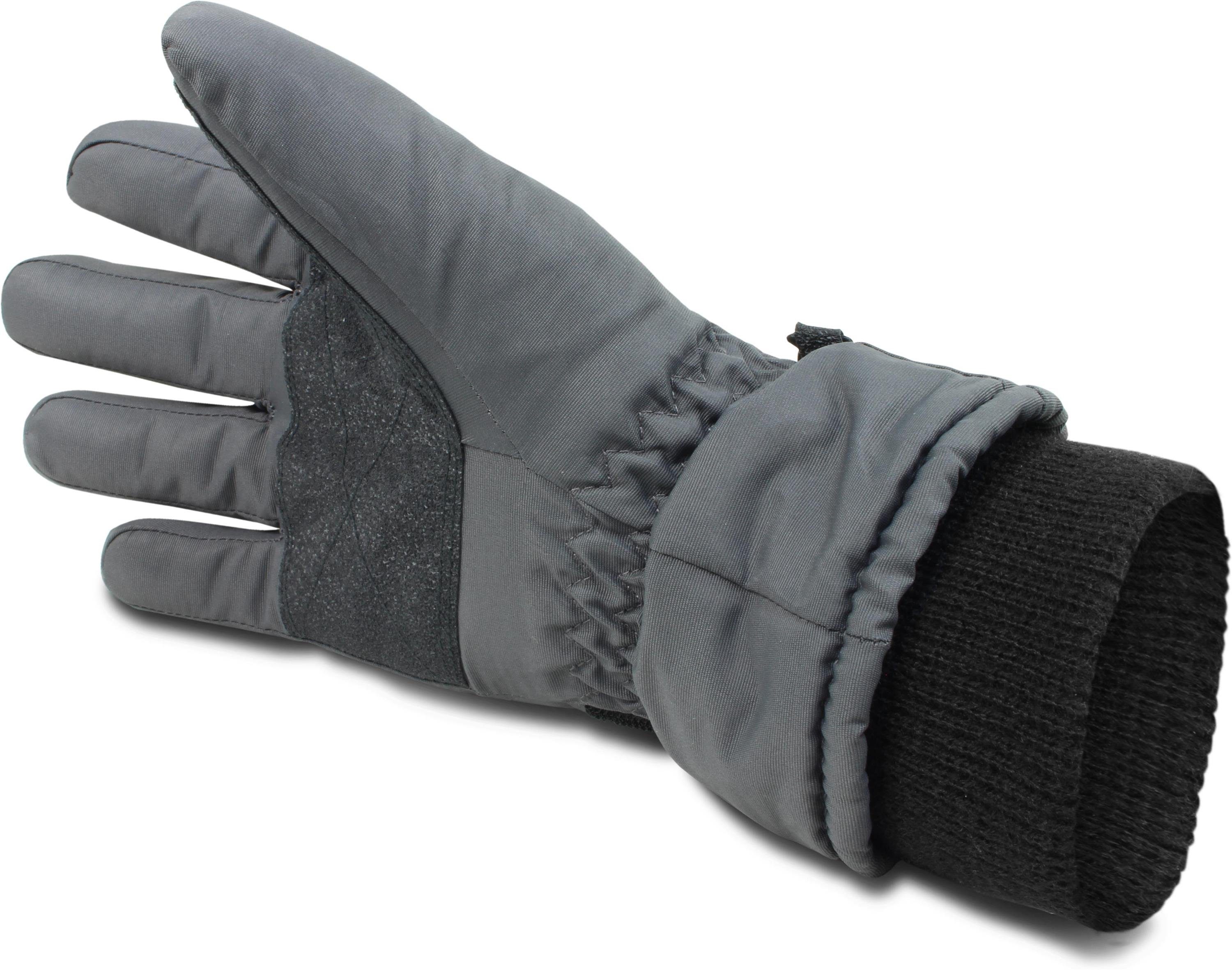 normani Skihandschuhe Winterhandschuhe mit 3M Thinsulate™ (40 g) Wasserdichte Snowboardhandschuhe mit Fleece für Damen und Herren