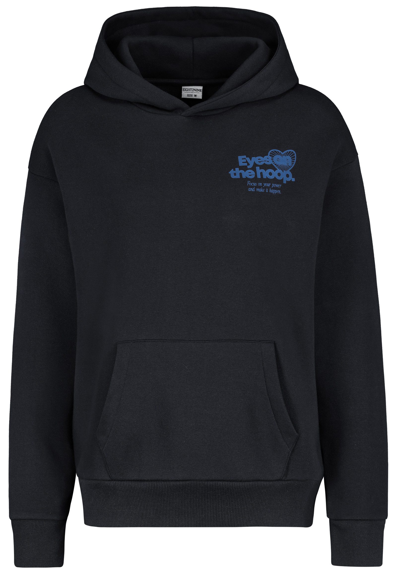 SUBLEVEL Hoodie Bequem mit Kängurutasche und motivierendem Slogan Sweater P günstig online kaufen