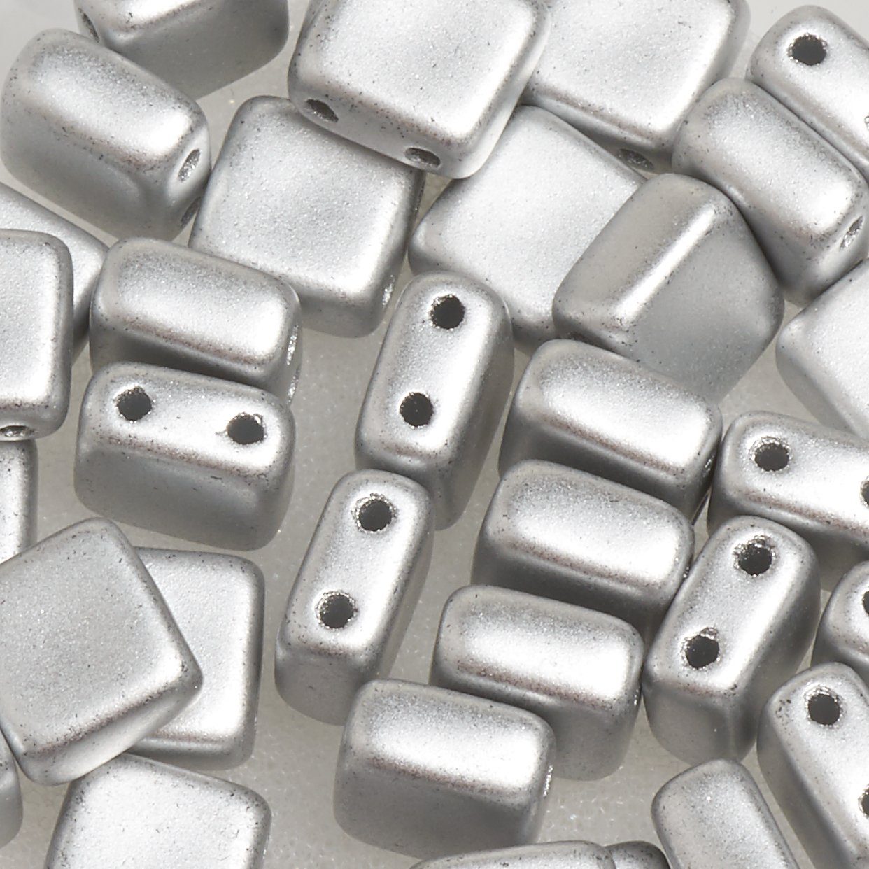 Pracht Bastelperlen Hole Square Deluxes, (35-tlg), 35 Stück