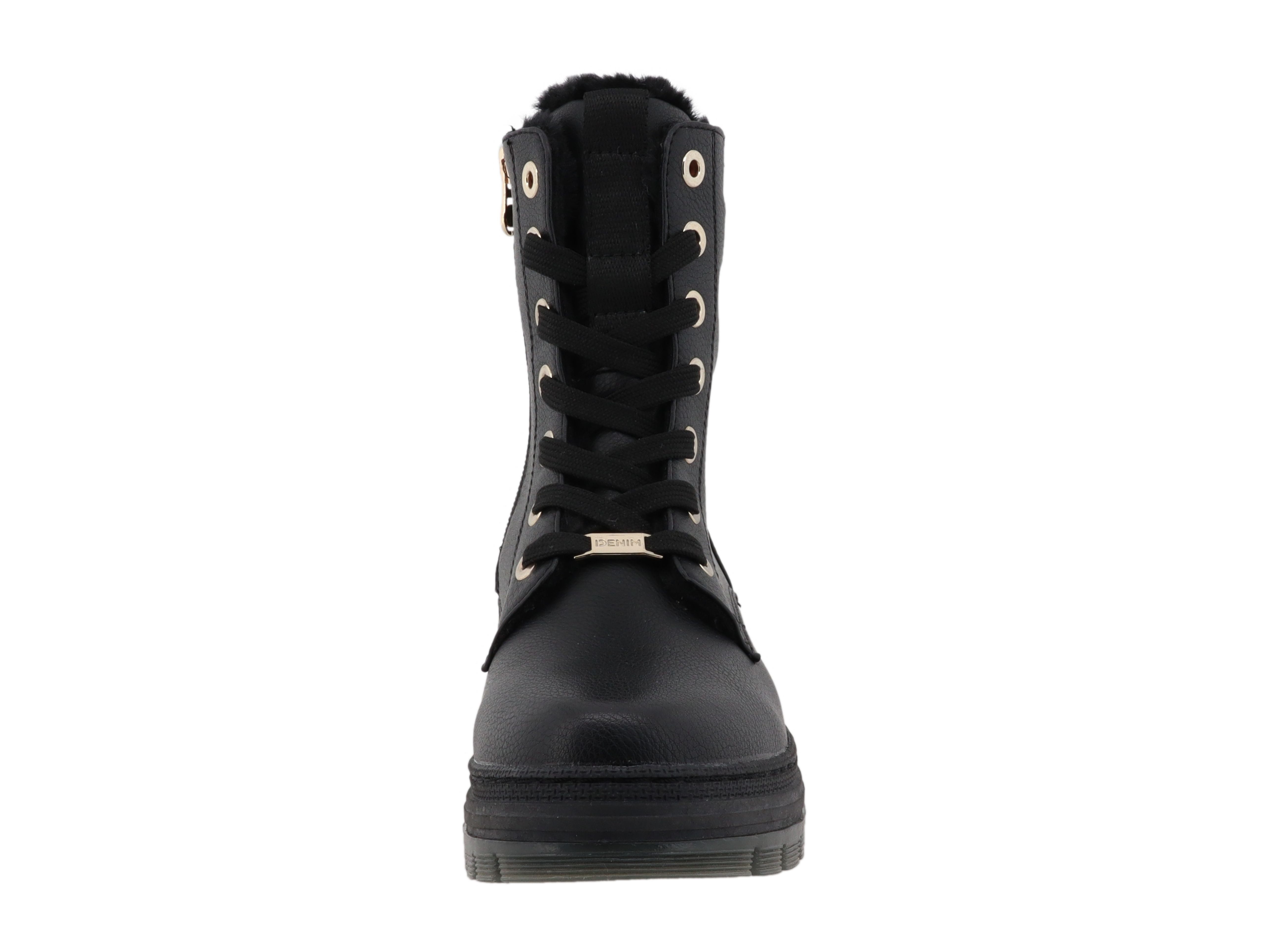 TOM TAILOR Schnürboots Winterstiefel mit Logoprägung an der Ferse – Bild 4 von 5